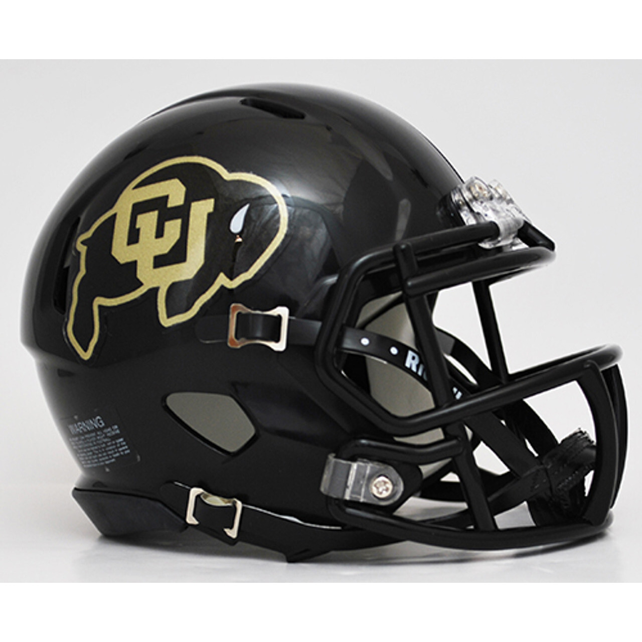 Colorado Buffaloes Speed Mini Helmet - Black Alternate - Special Order