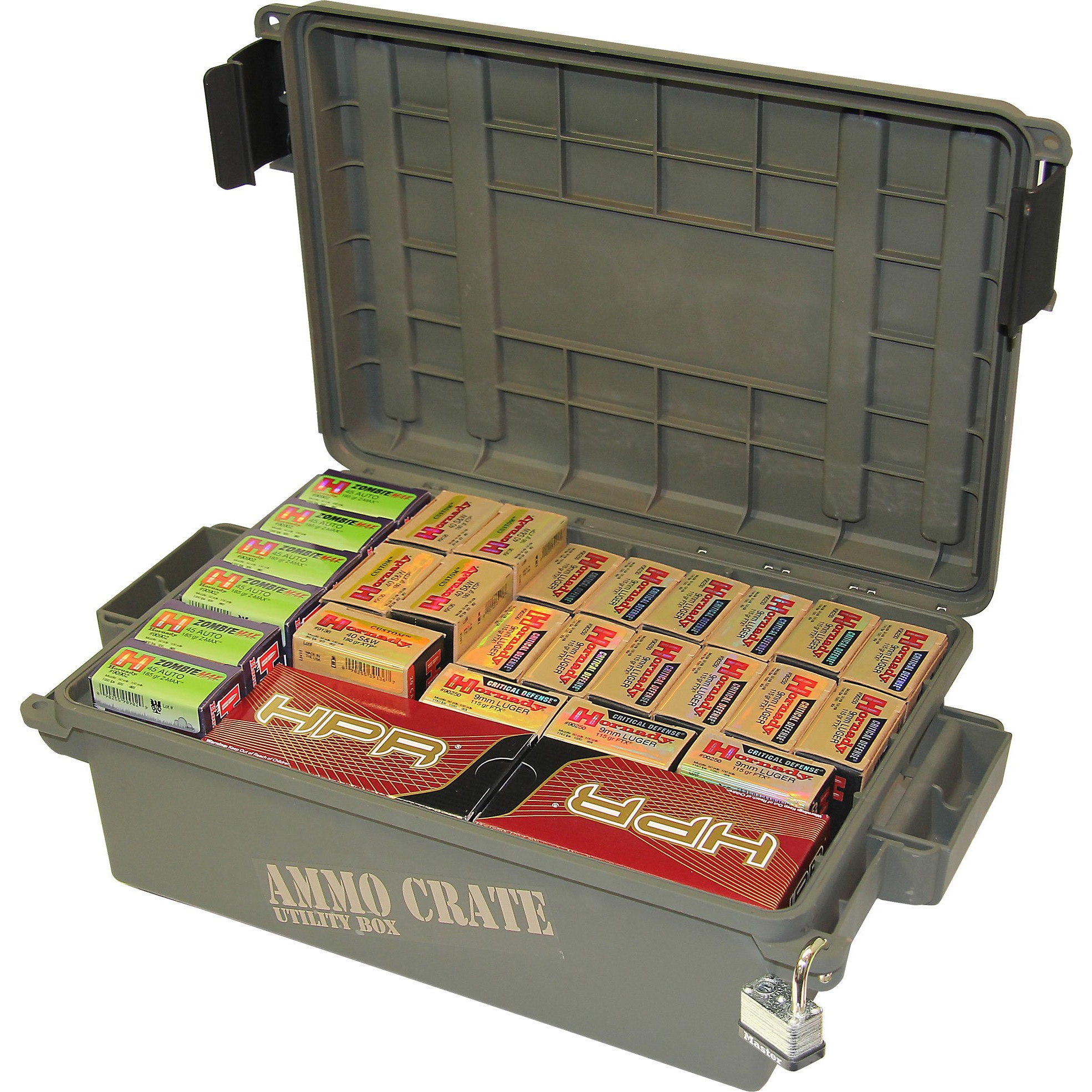 MTM Ammo Crate Utility Box   570 Army Green