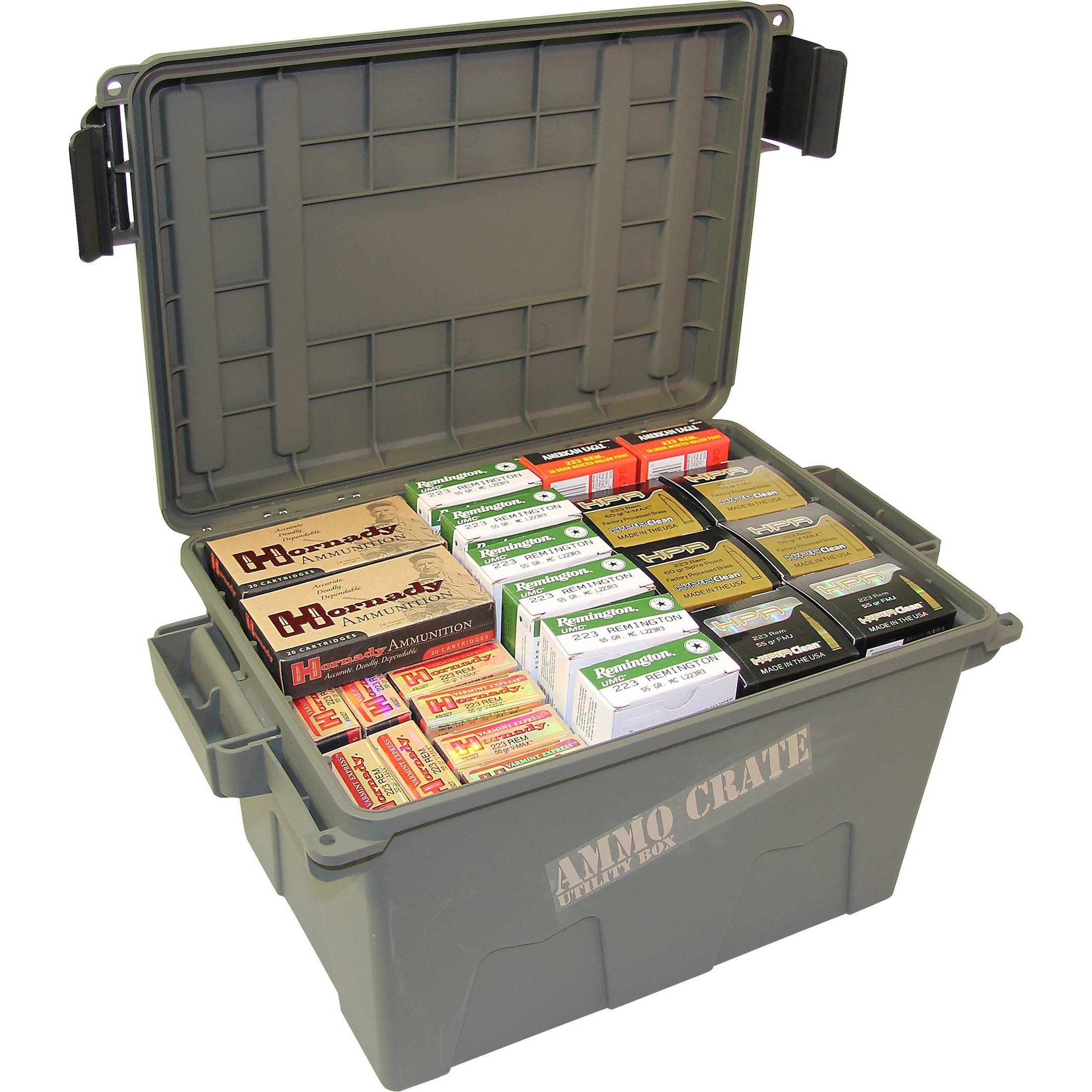 MTM Ammo Crate Utility Box   890 Army Green