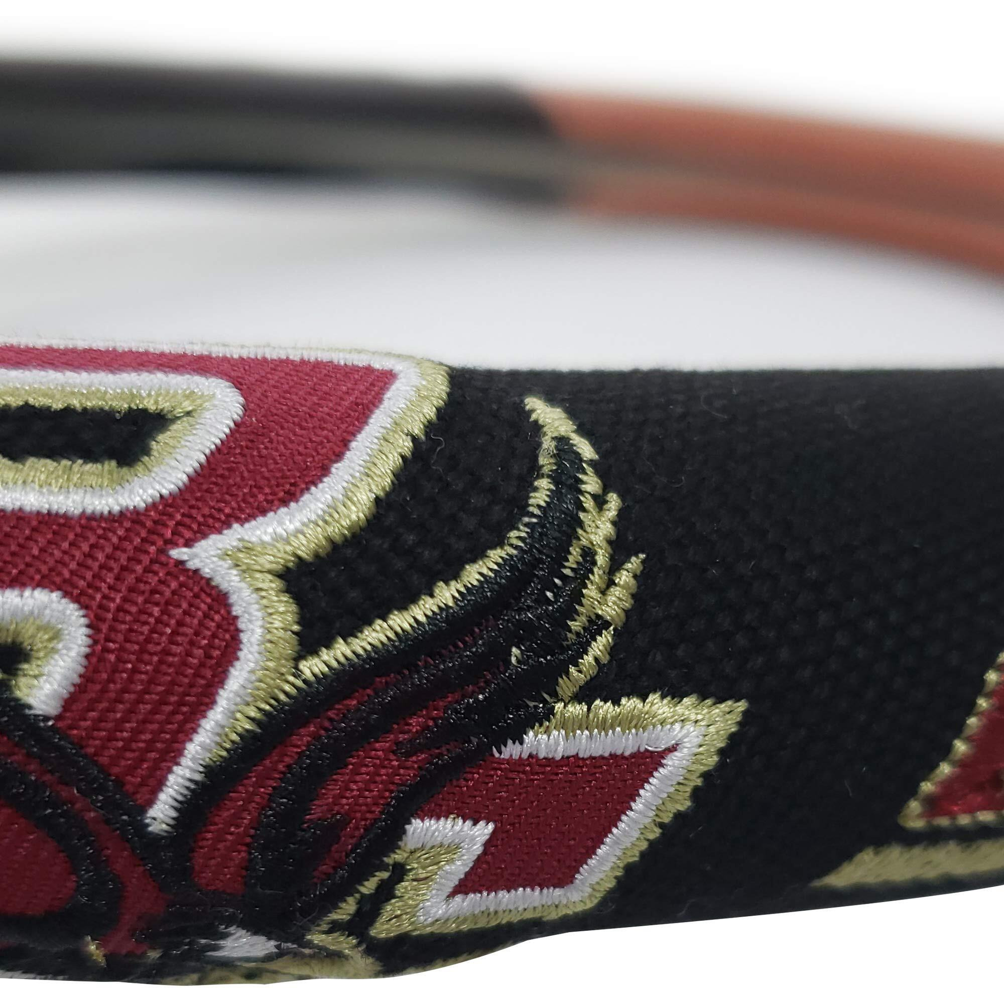 Philadelphia Eagles Steering Wheel Cover Premium Pigskin Style