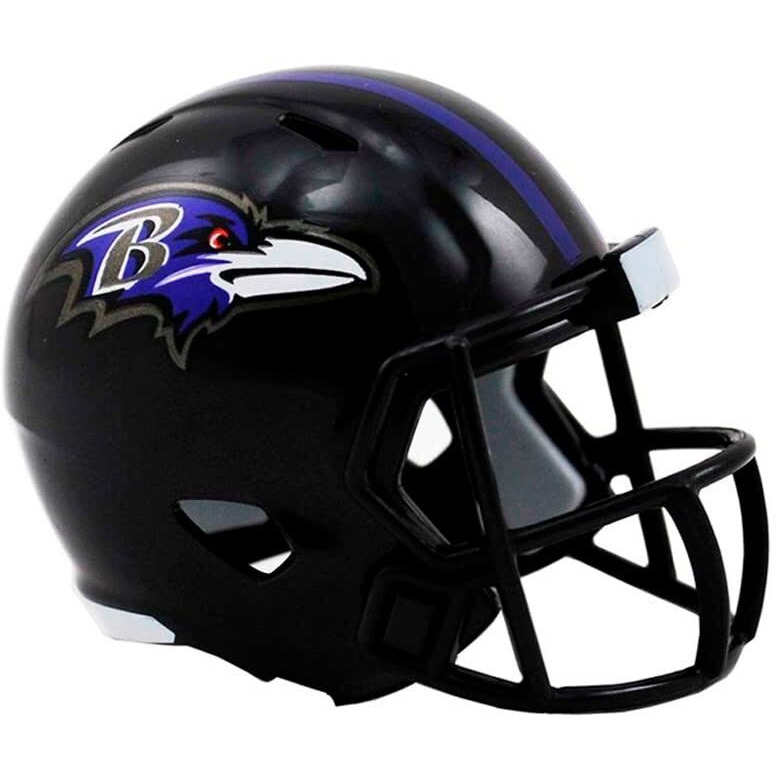 Baltimore Ravens Helmet Riddell Pocket Pro Speed Style