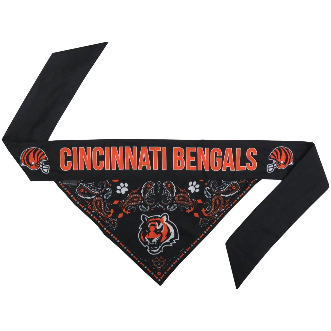 Cincinnati Bengals Pet Bandanna Size M - Special Order