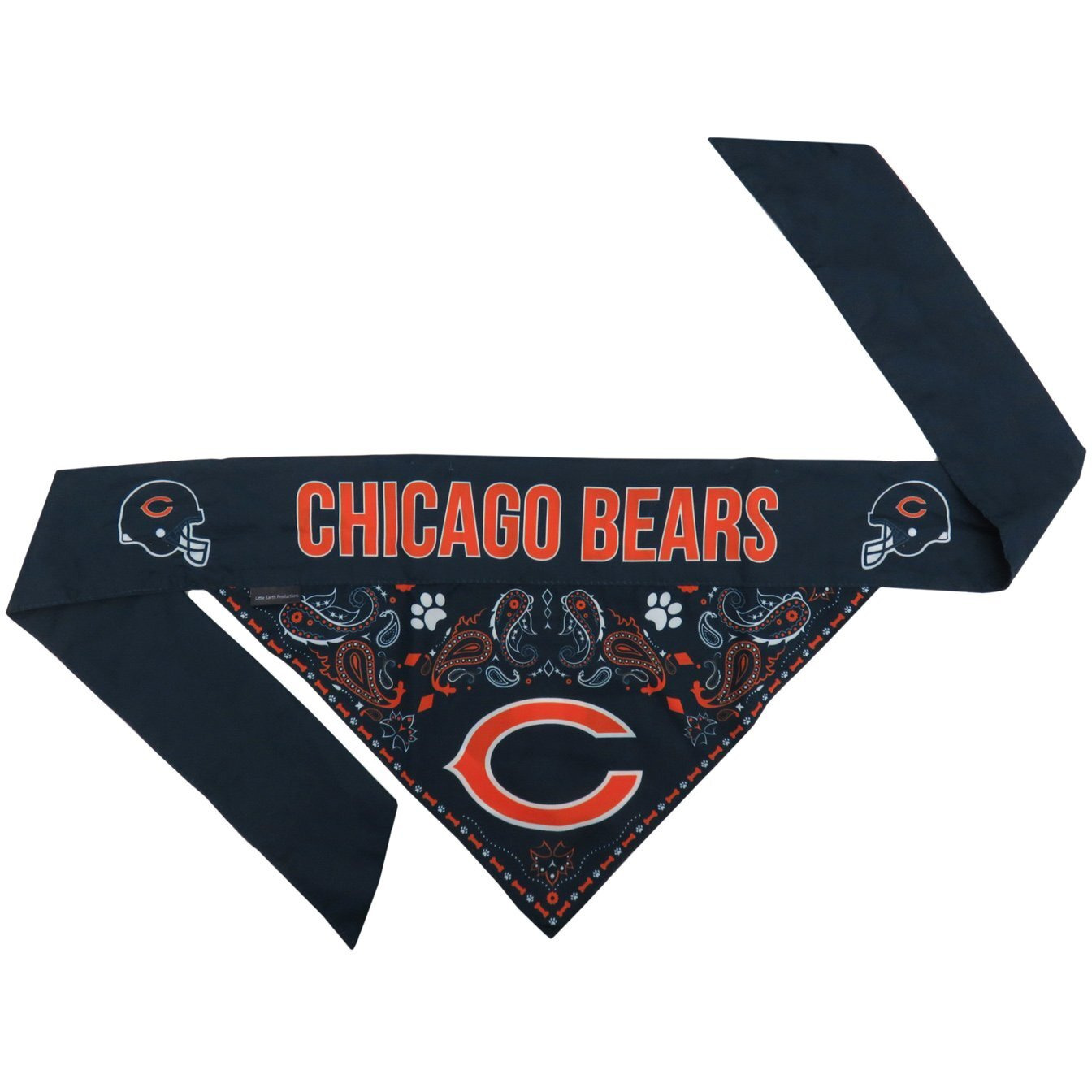 Chicago Bears Pet Bandanna Size XS