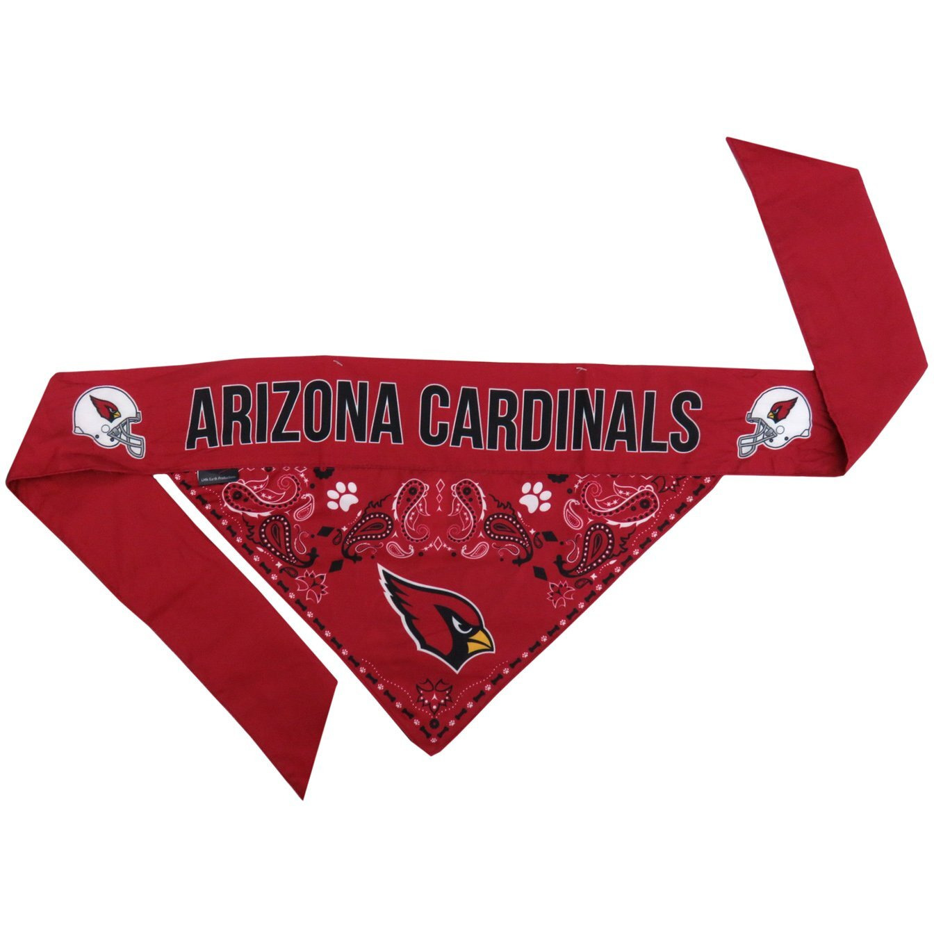 Arizona Cardinals Pet Bandanna Size XL