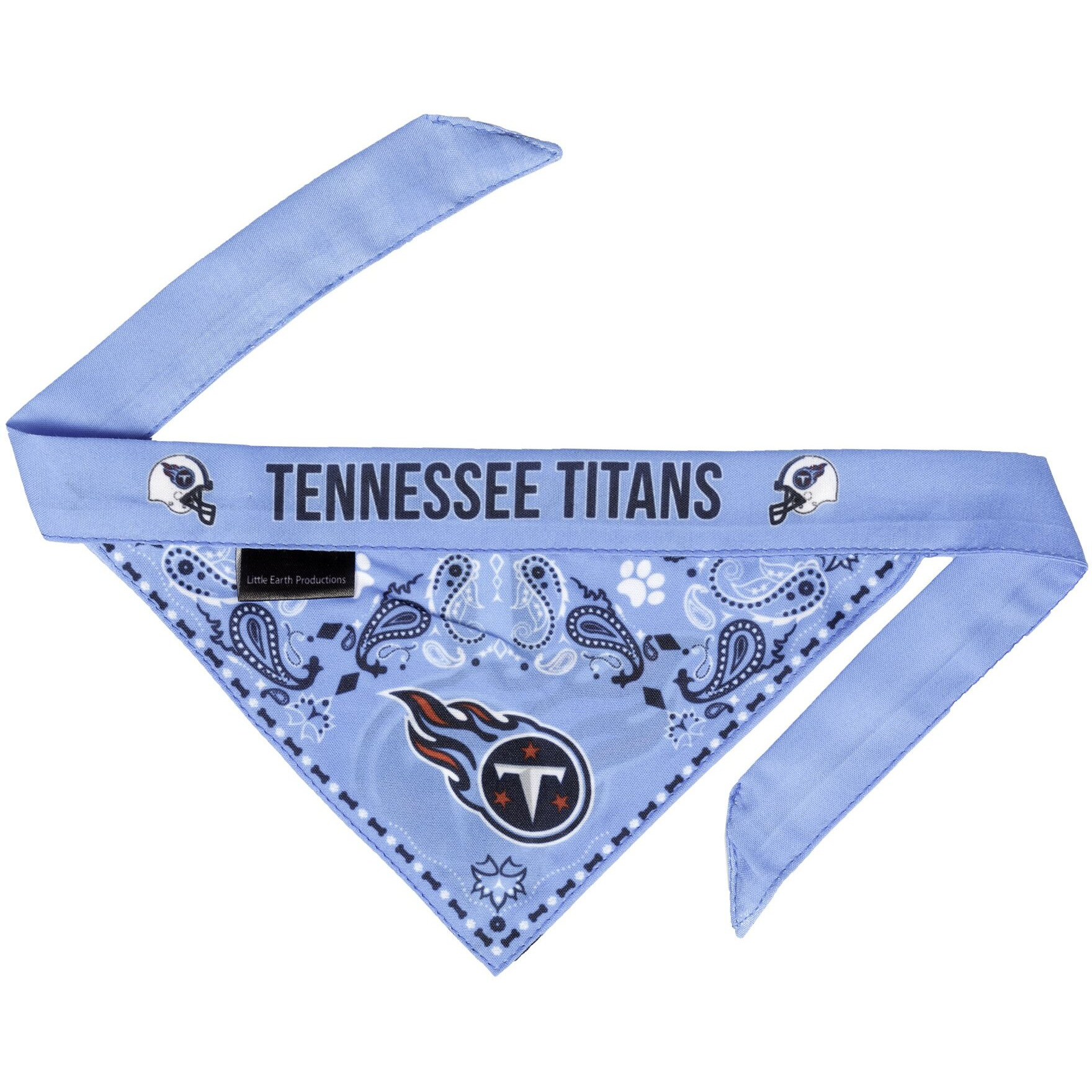 Tennessee Titans Pet Bandanna Size XS - Special Order