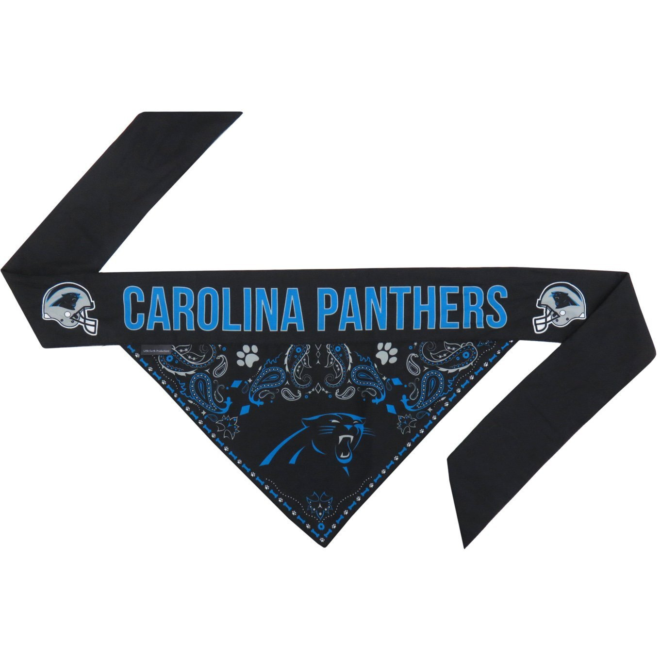 Carolina Panthers Pet Bandanna Size XS - Special Order