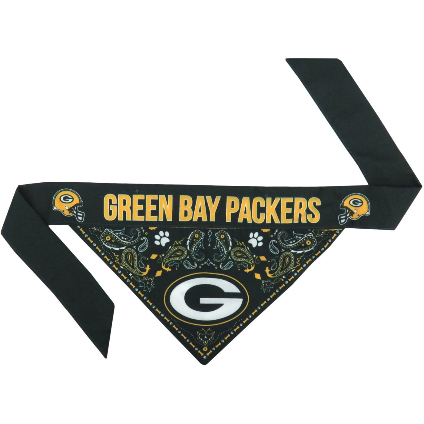 Green Bay Packers Pet Bandanna Size L