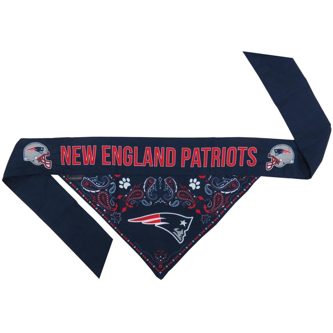 New England Patriots Pet Bandanna Size XS