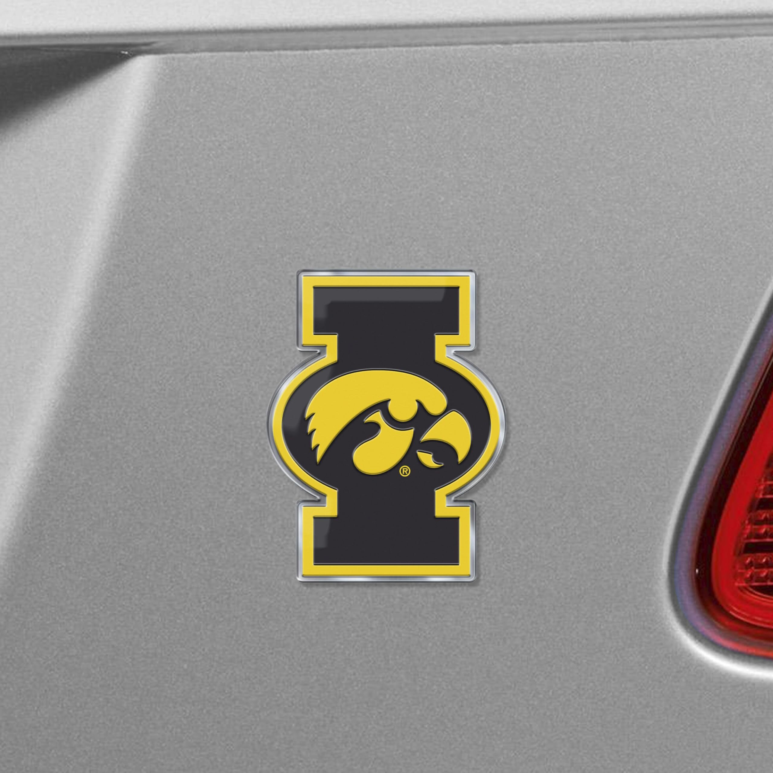 Iowa Hawkeyes Auto Emblem Color Alternate Logo