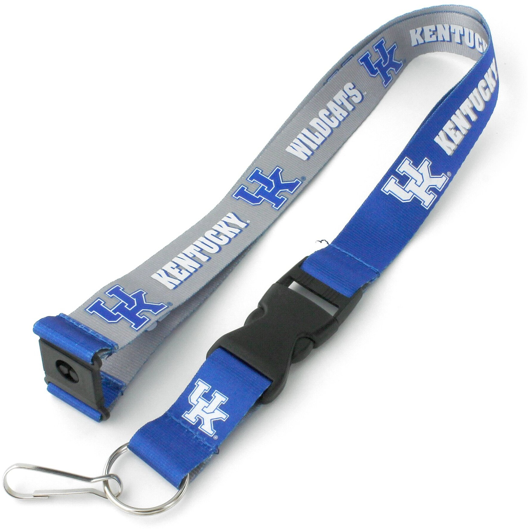 Kentucky Wildcats Lanyard Reversible Blue and Cool Gray