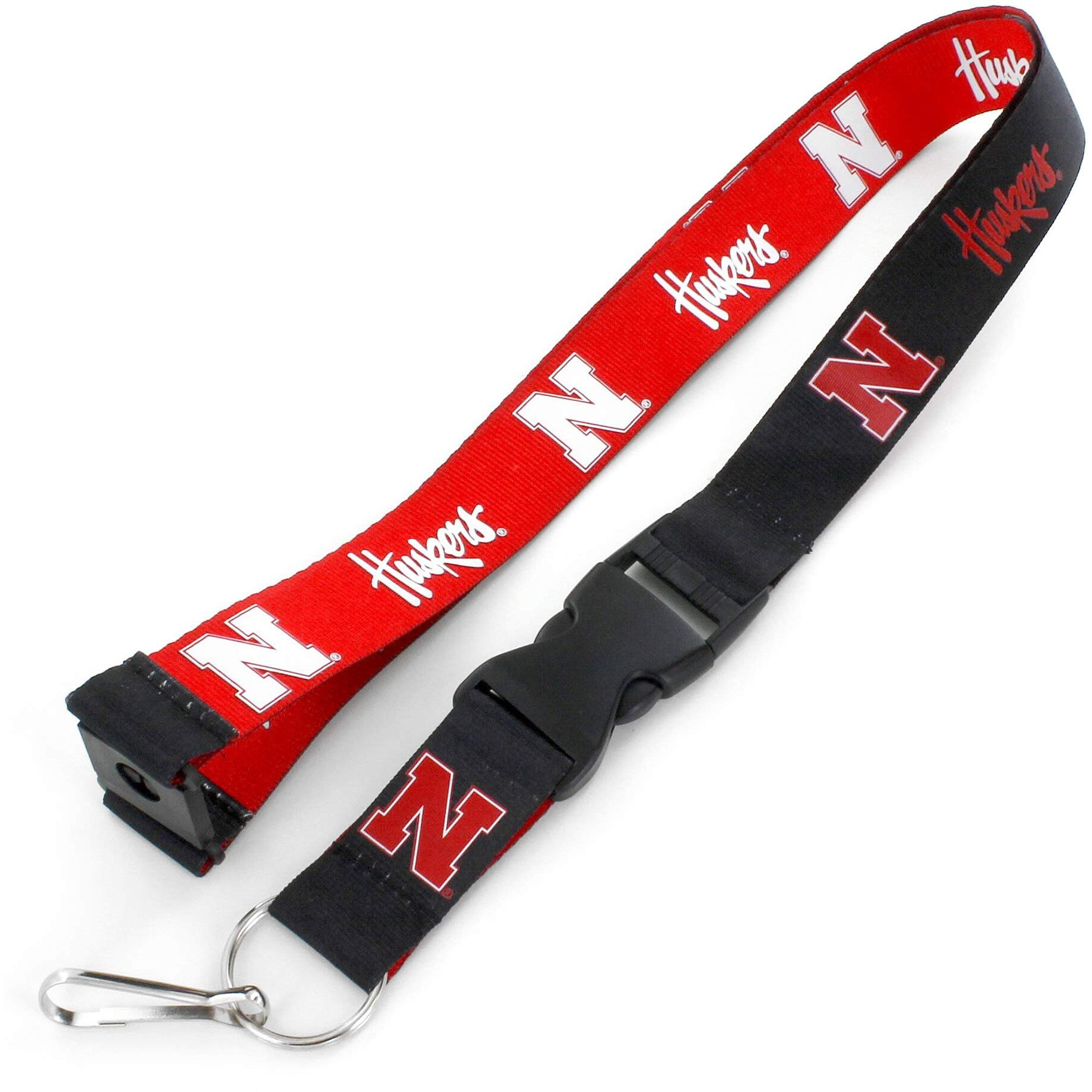Nebraska Cornhuskers Lanyard Reversible