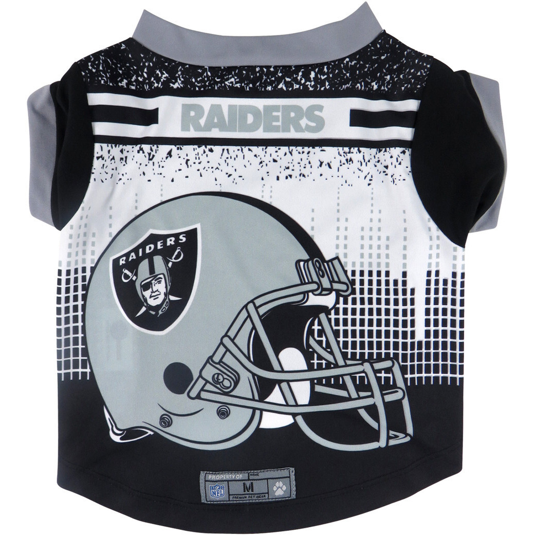 Las Vegas Raiders Pet Performance Tee Shirt Size L