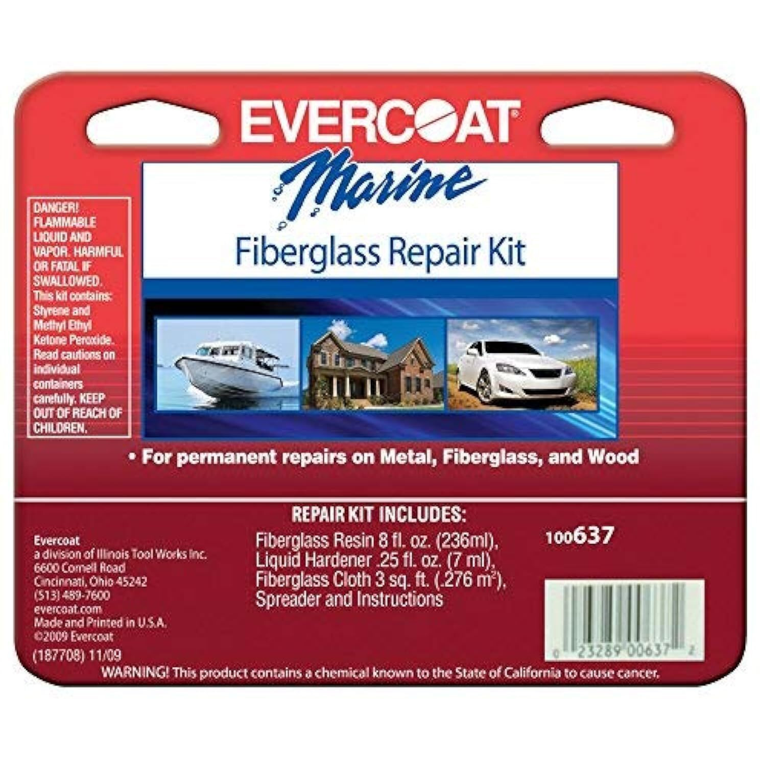 FIBERGLASS REPAIR KIT (Pack of 1)