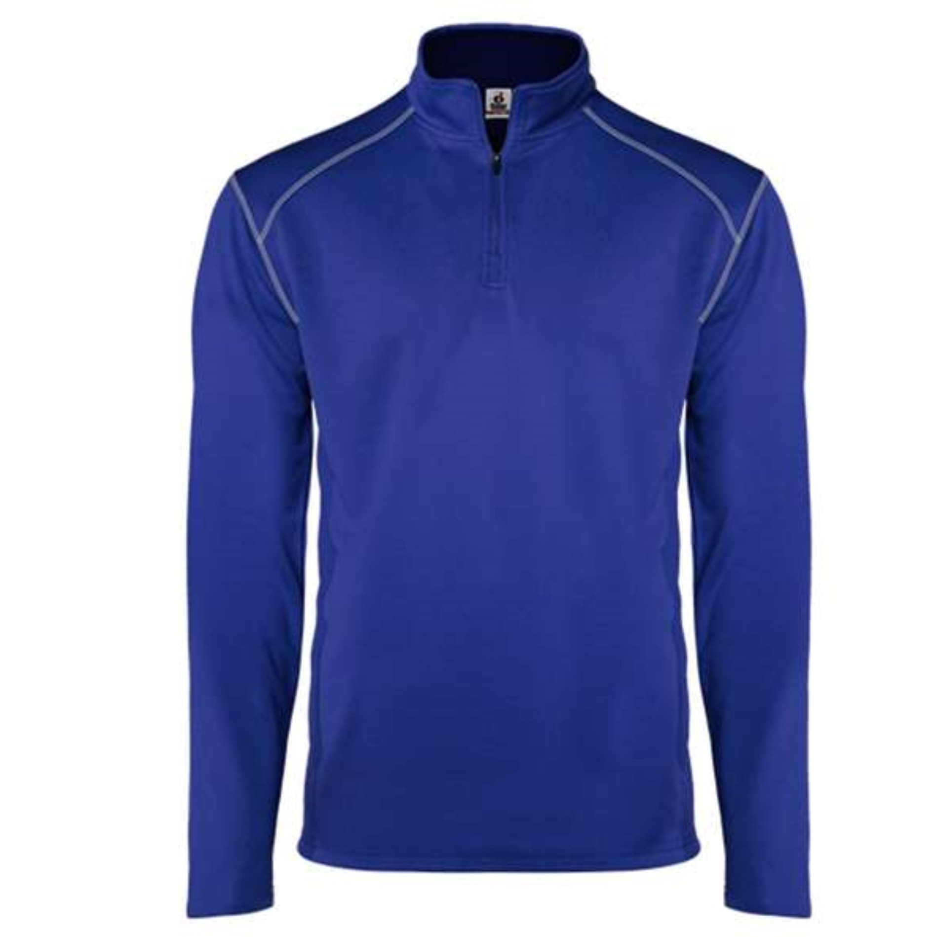 Badger Money Mesh Quarter-Zip Pullover - Royal, XS