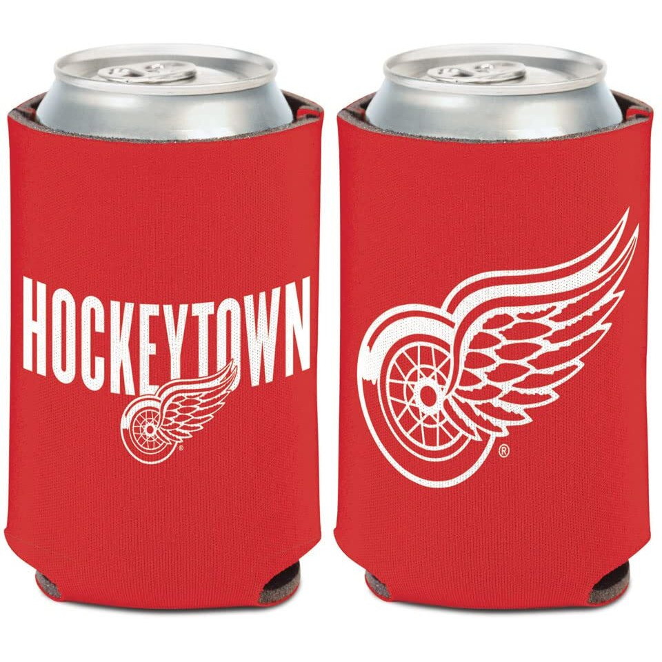 Detroit Red Wings Can Cooler Slogan Design Special Order