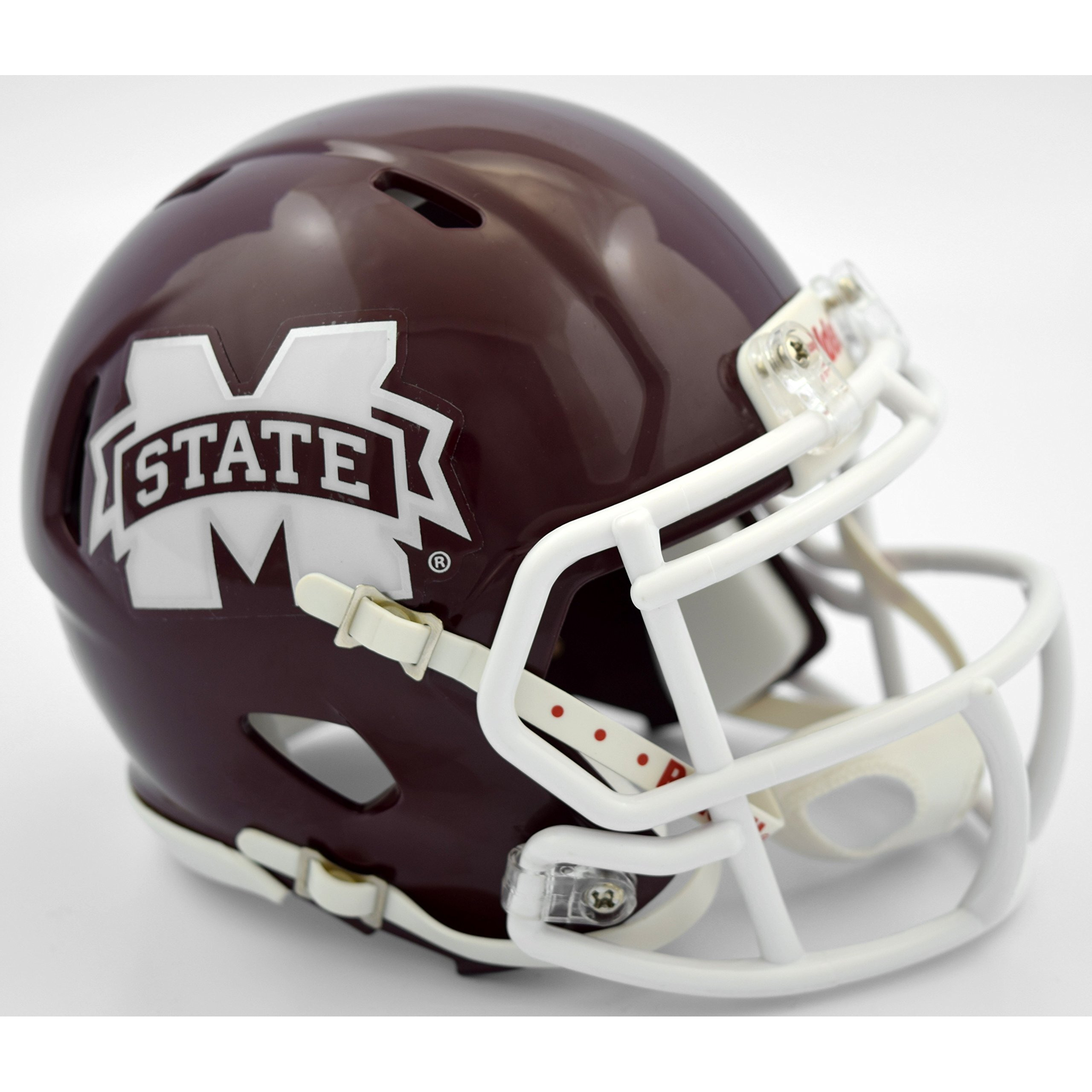Mississippi State Bulldogs Helmet Riddell Replica Mini Speed Style - Special Order