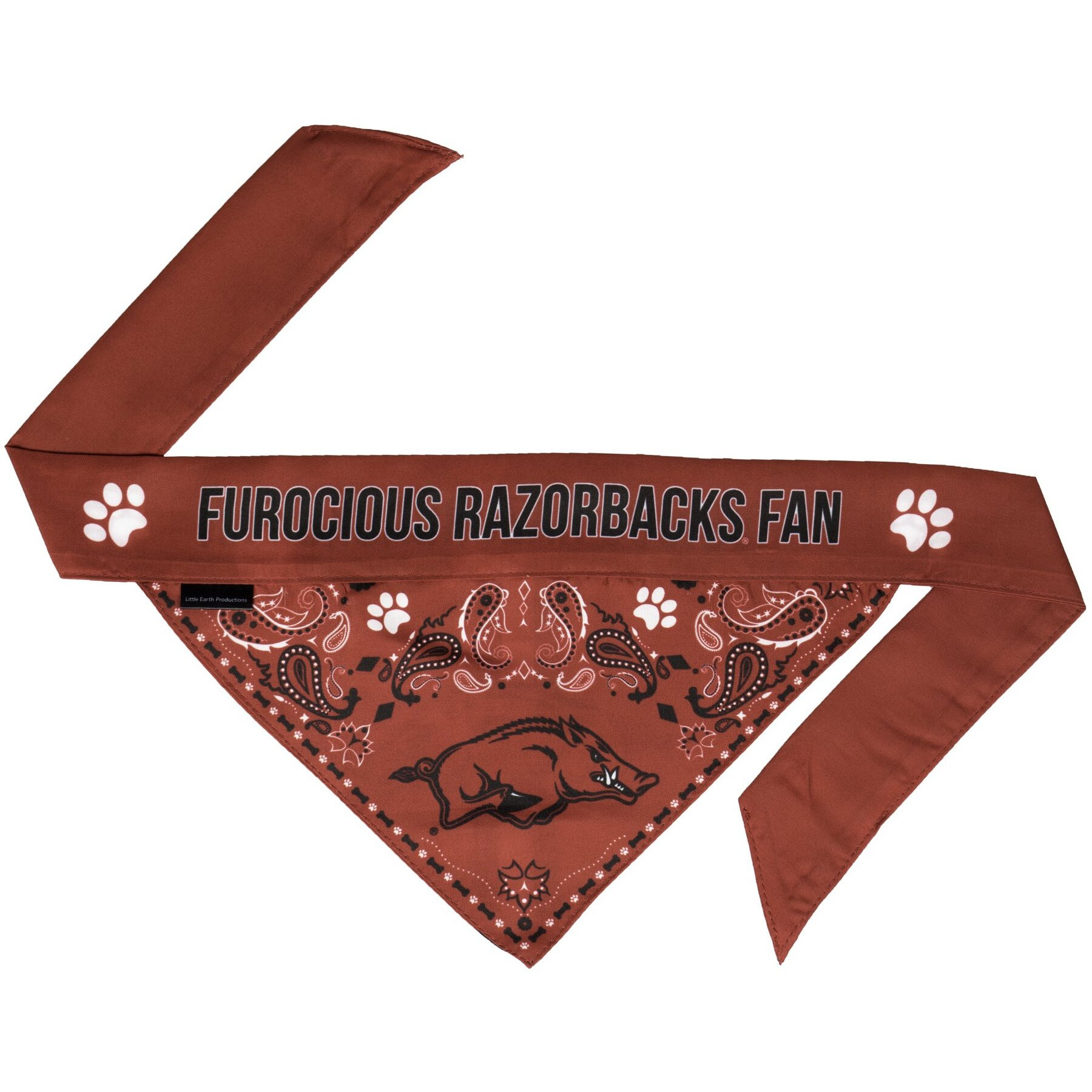 Arkansas Razorbacks Pet Bandanna Size XS - Special Order