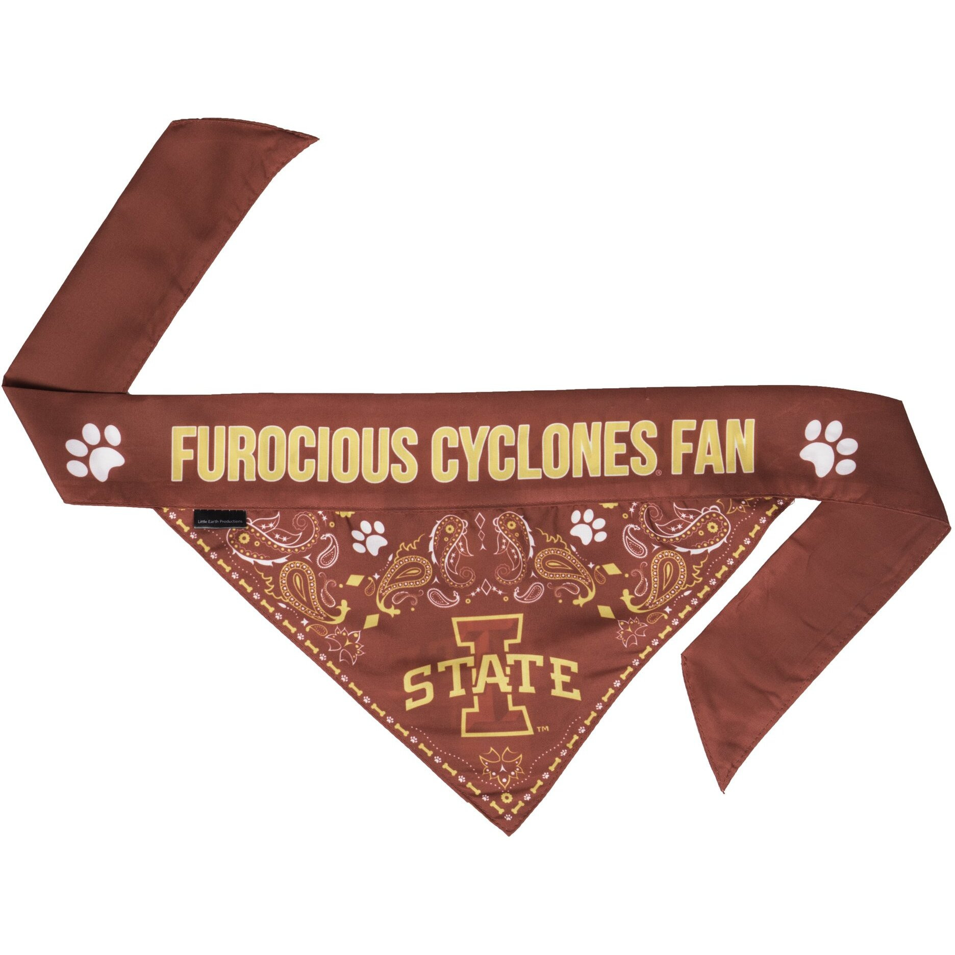 Iowa State Cyclones Pet Bandanna Size XL