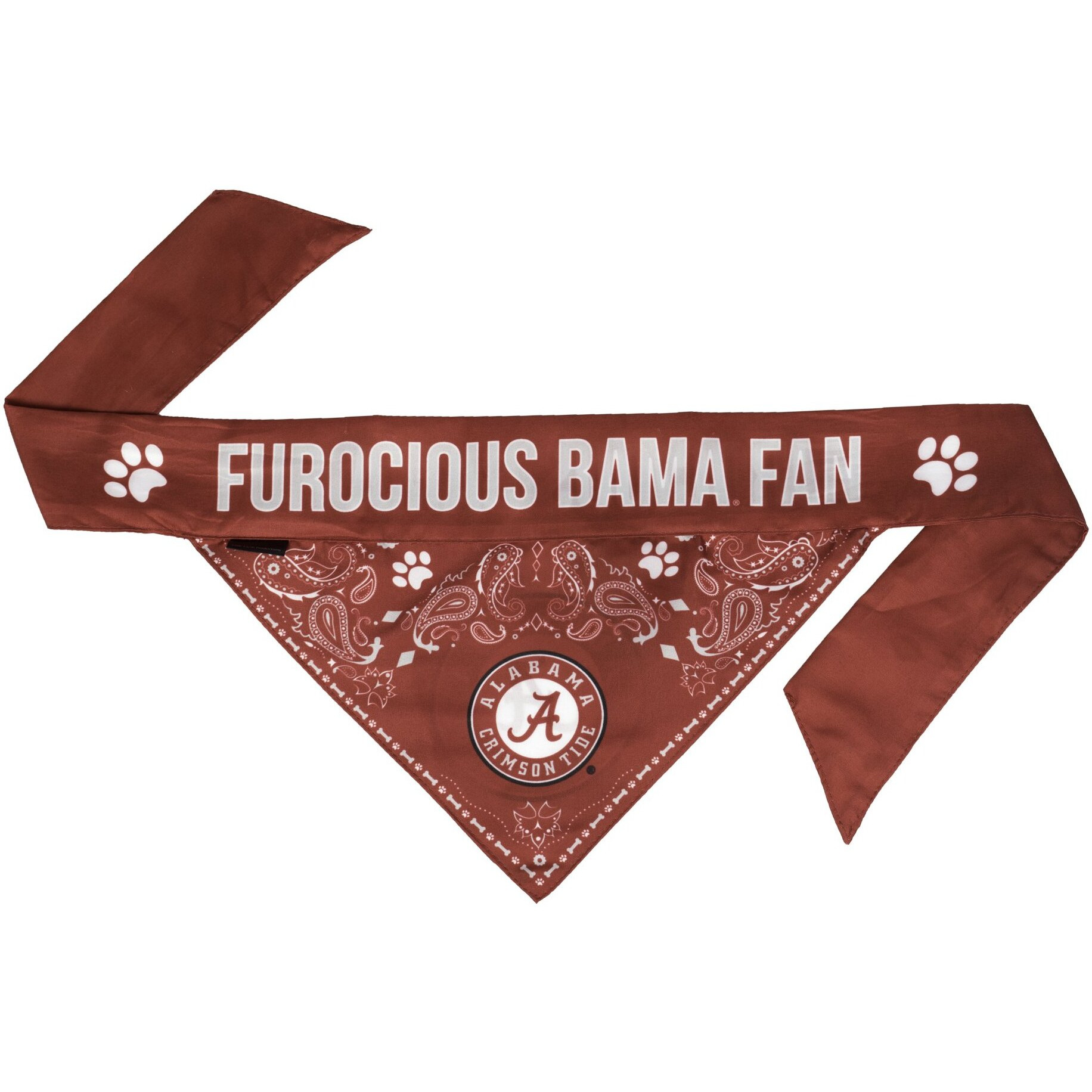 Alabama Crimson Tide Pet Bandanna Size XL