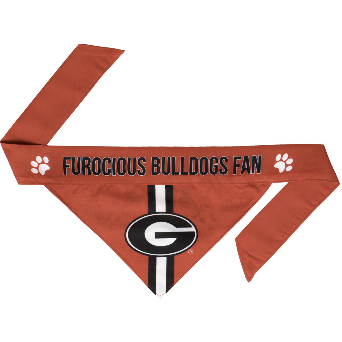 Georgia Bulldogs Pet Bandanna Size S