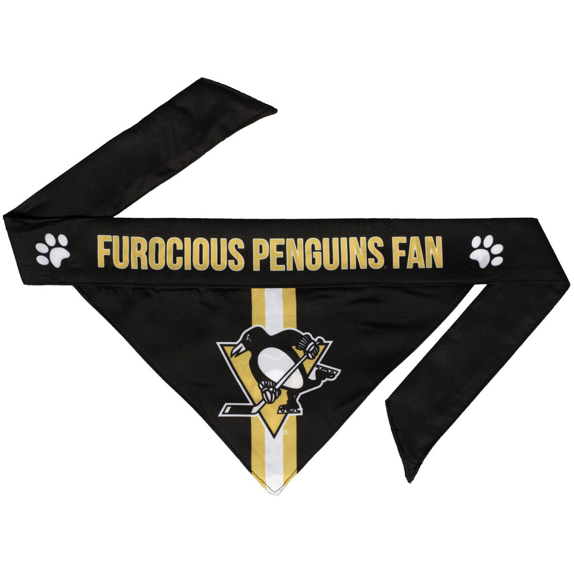 Pittsburgh Penguins Pet Bandanna Size L