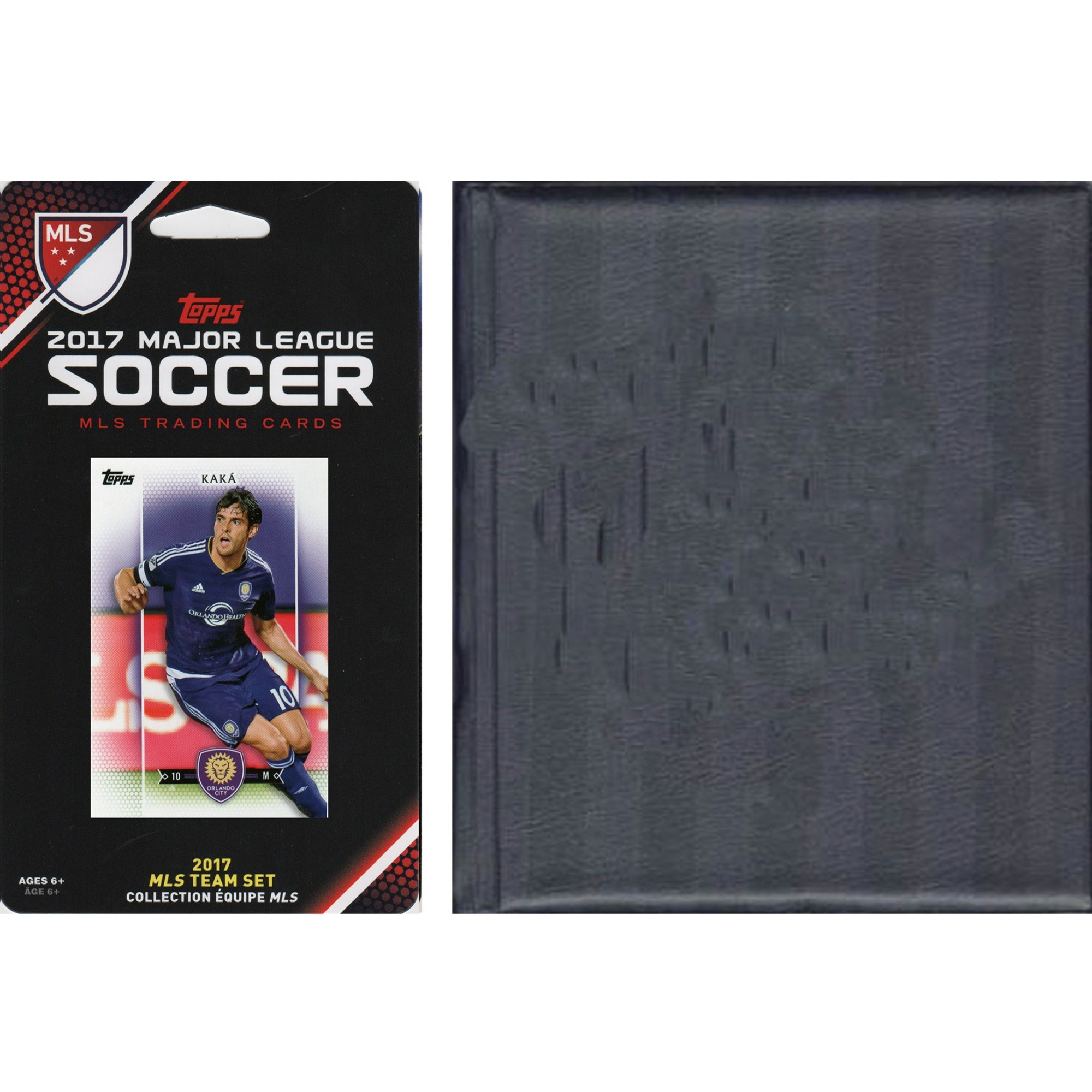 MLS Orlando City FC Licensed 2017 Topps Team Set and Storage Album