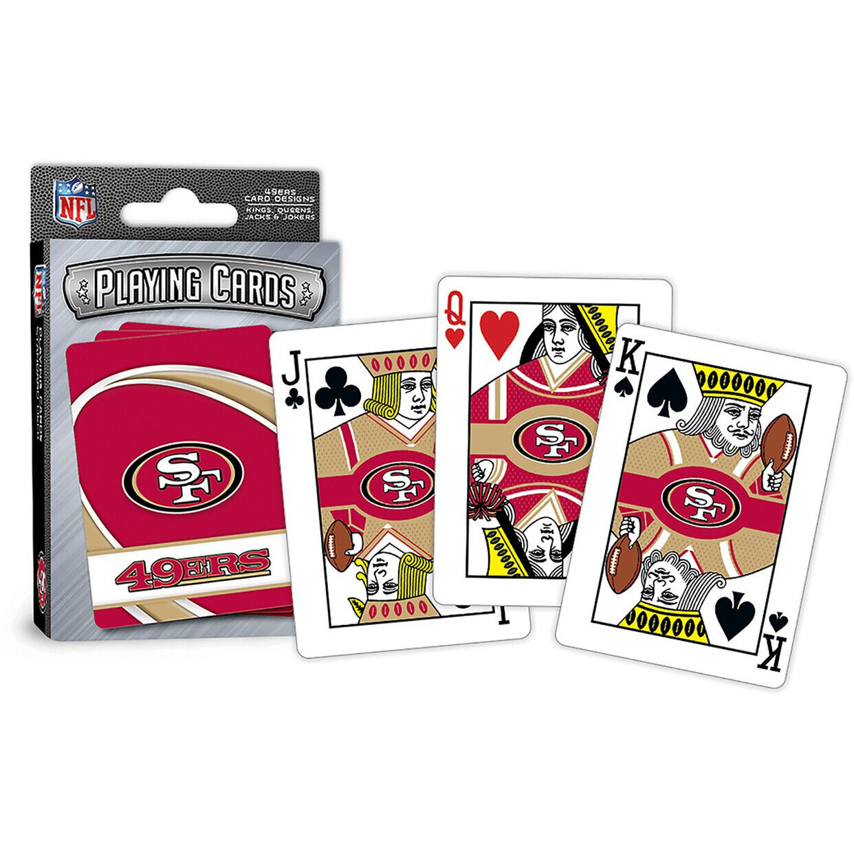 San Francisco 49ers Playing Cards Logo