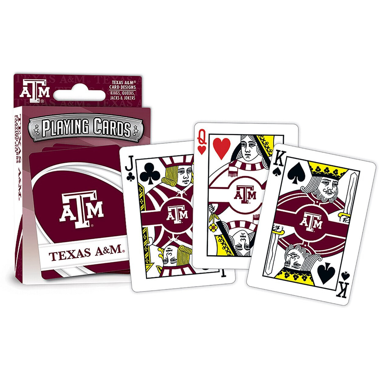 Texas A&M Aggies Playing Cards Logo