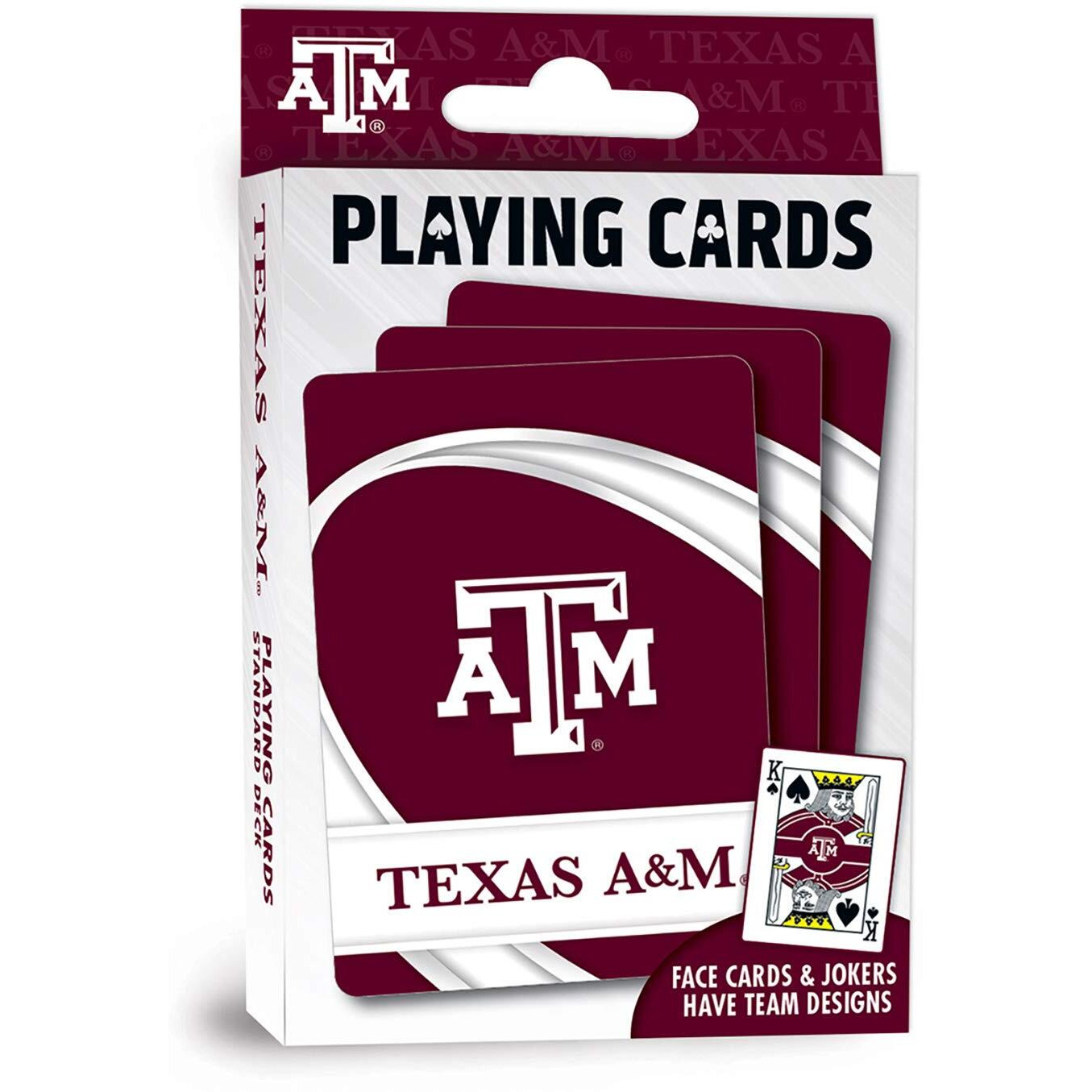 Texas A&M Aggies Playing Cards Logo