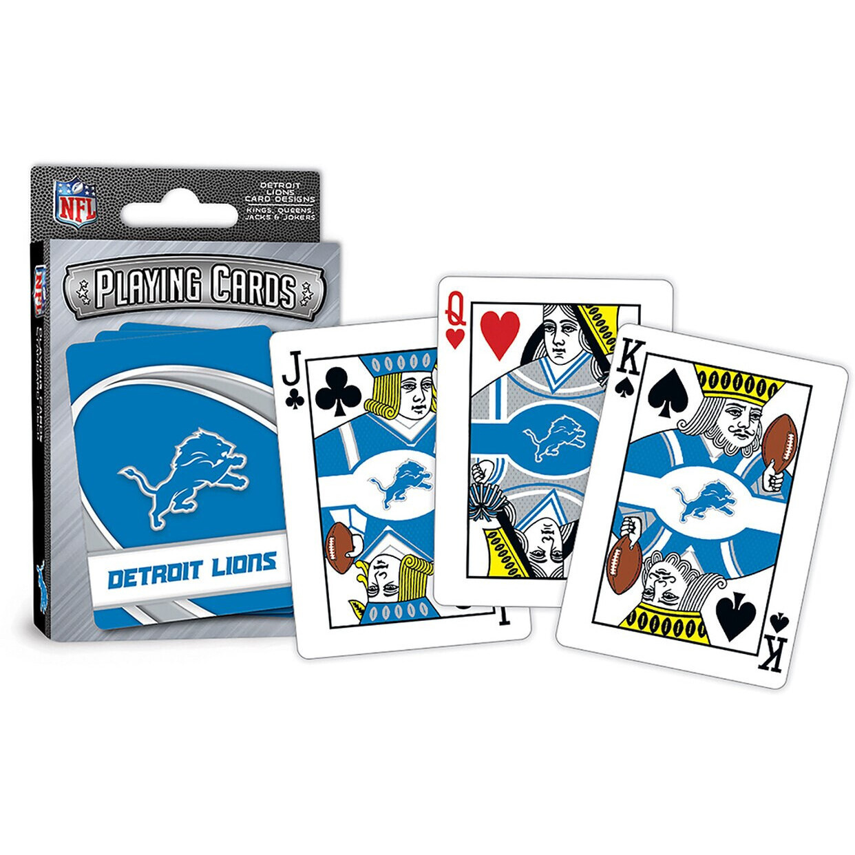 Detroit Lions Playing Cards Logo