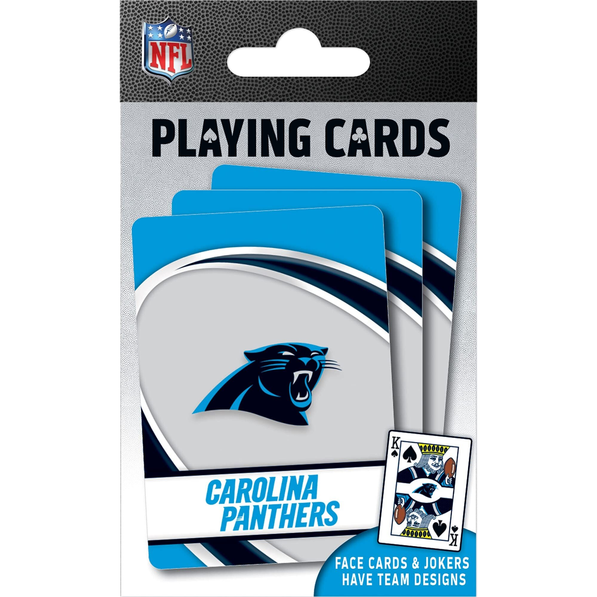 Carolina Panthers Playing Cards Logo