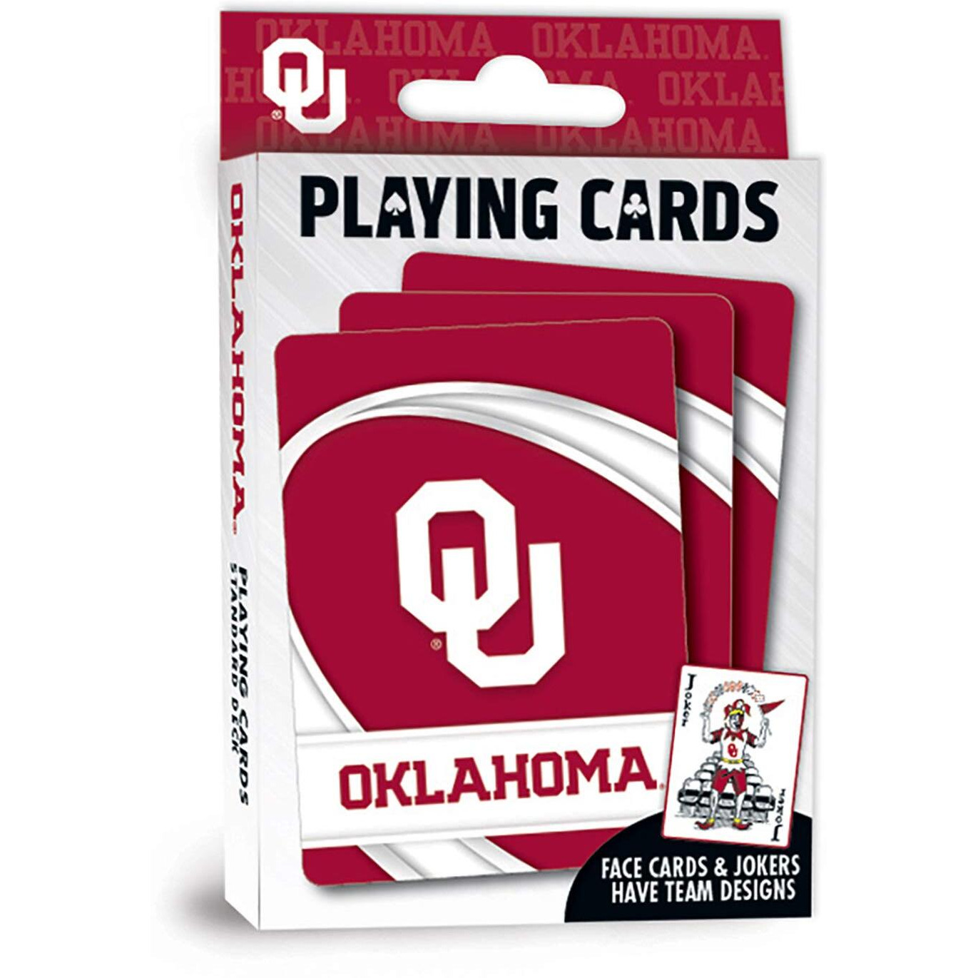 Oklahoma Sooners Playing Cards Logo