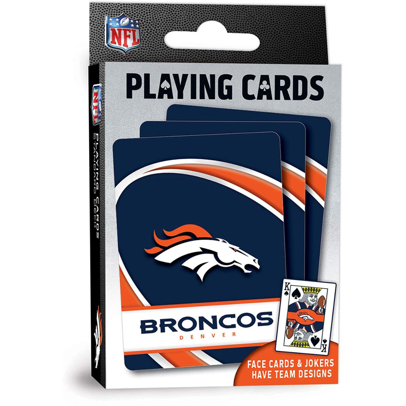 Denver Broncos Playing Cards Logo