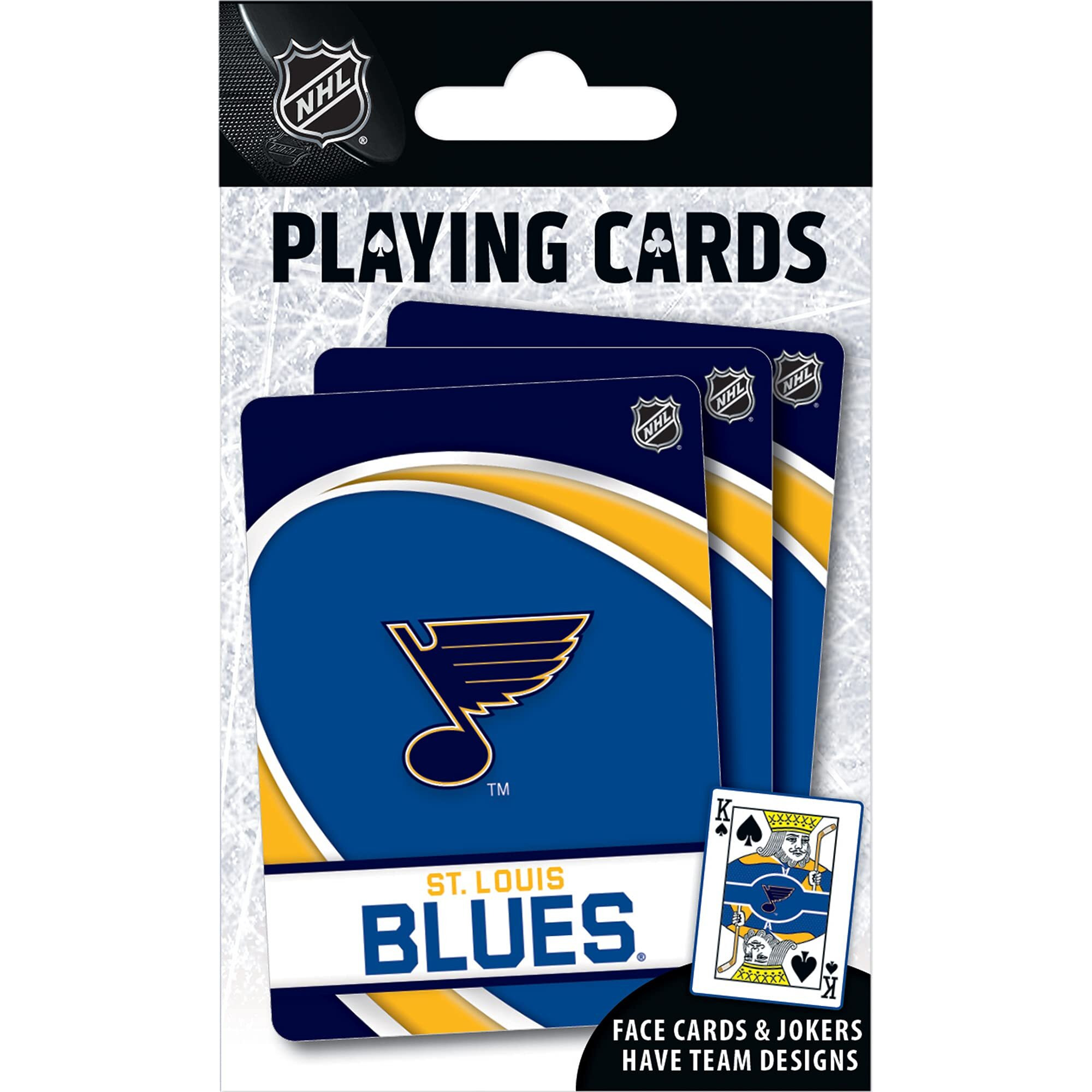 St. Louis Blues Playing Cards Logo