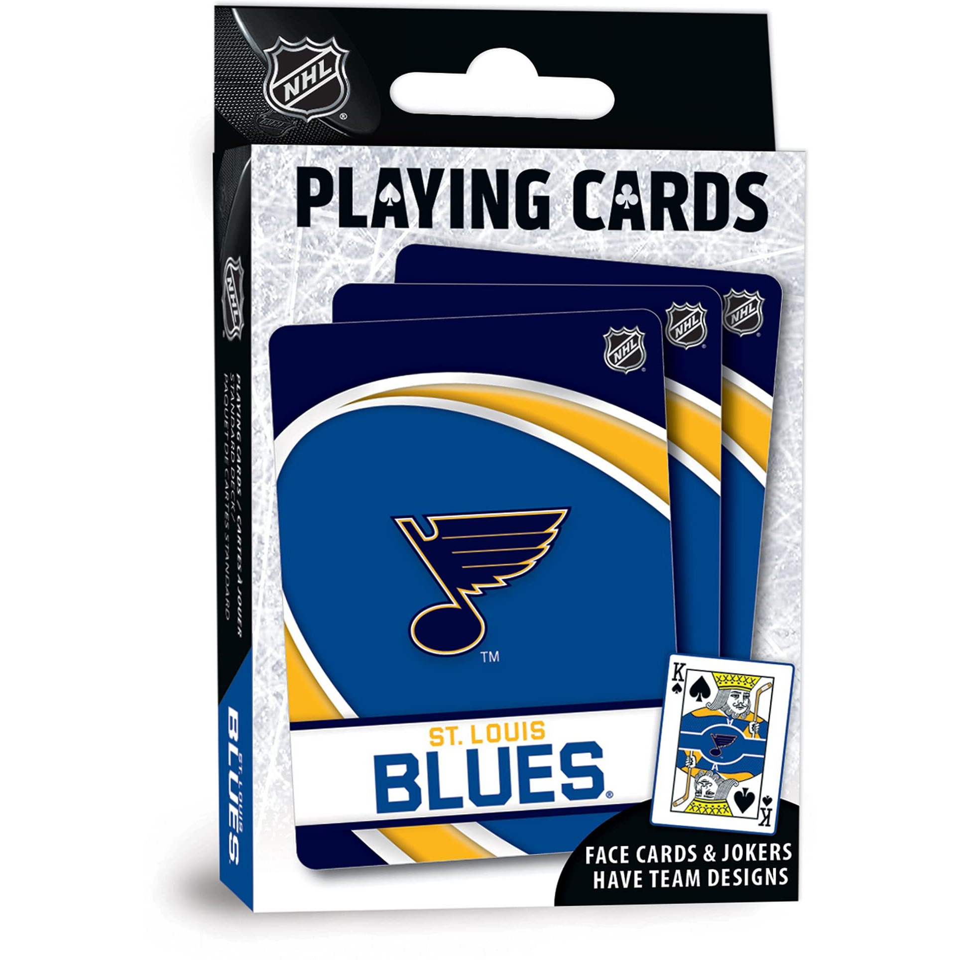 St. Louis Blues Playing Cards Logo