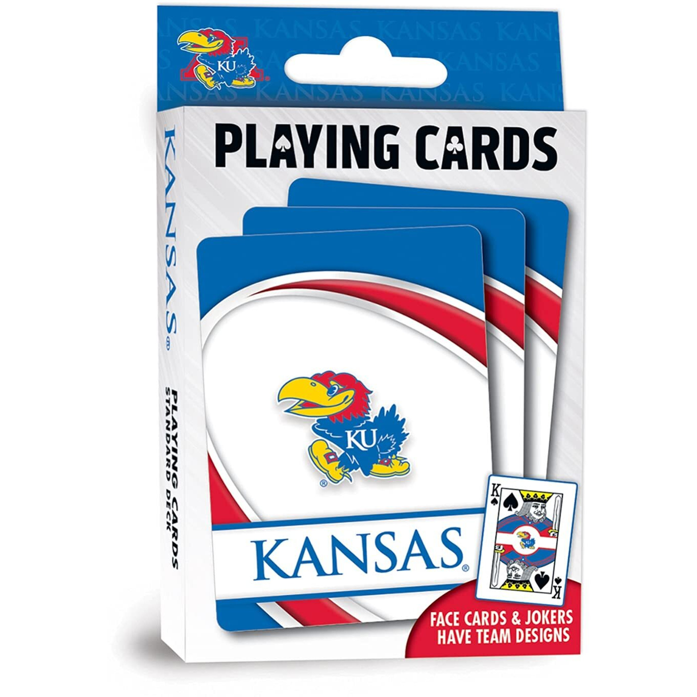 Kansas Jayhawks Playing Cards Logo