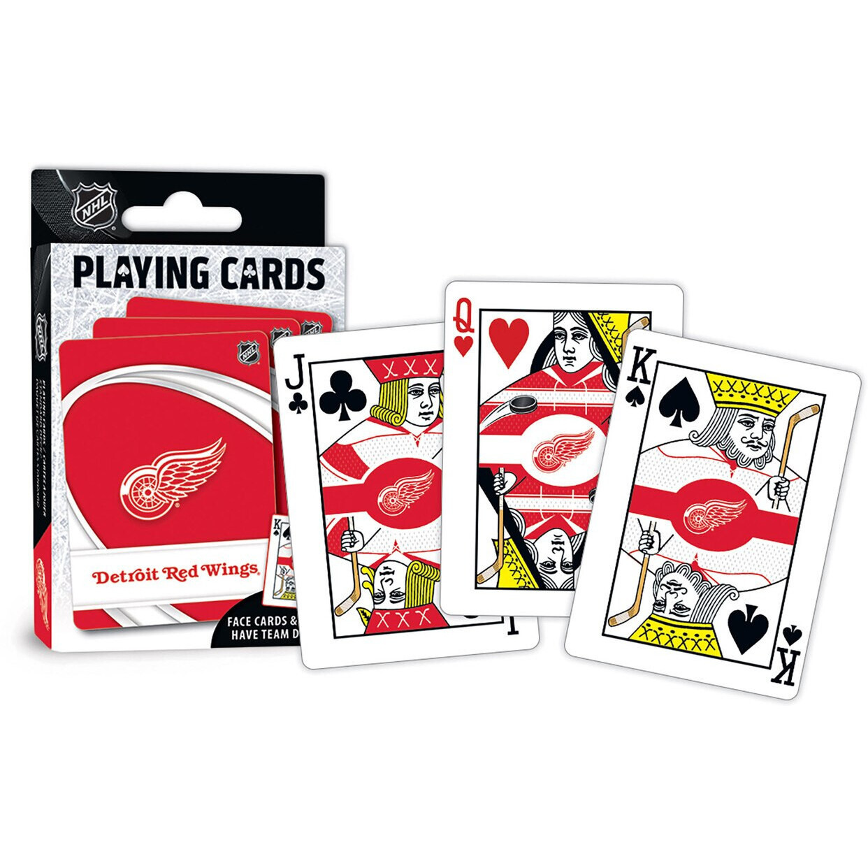 Detroit Red Wings Playing Cards Logo