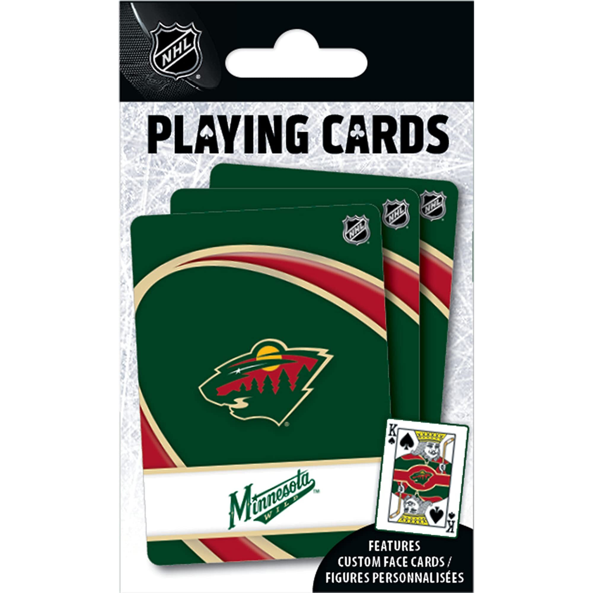 Minnesota Wild Playing Cards Logo