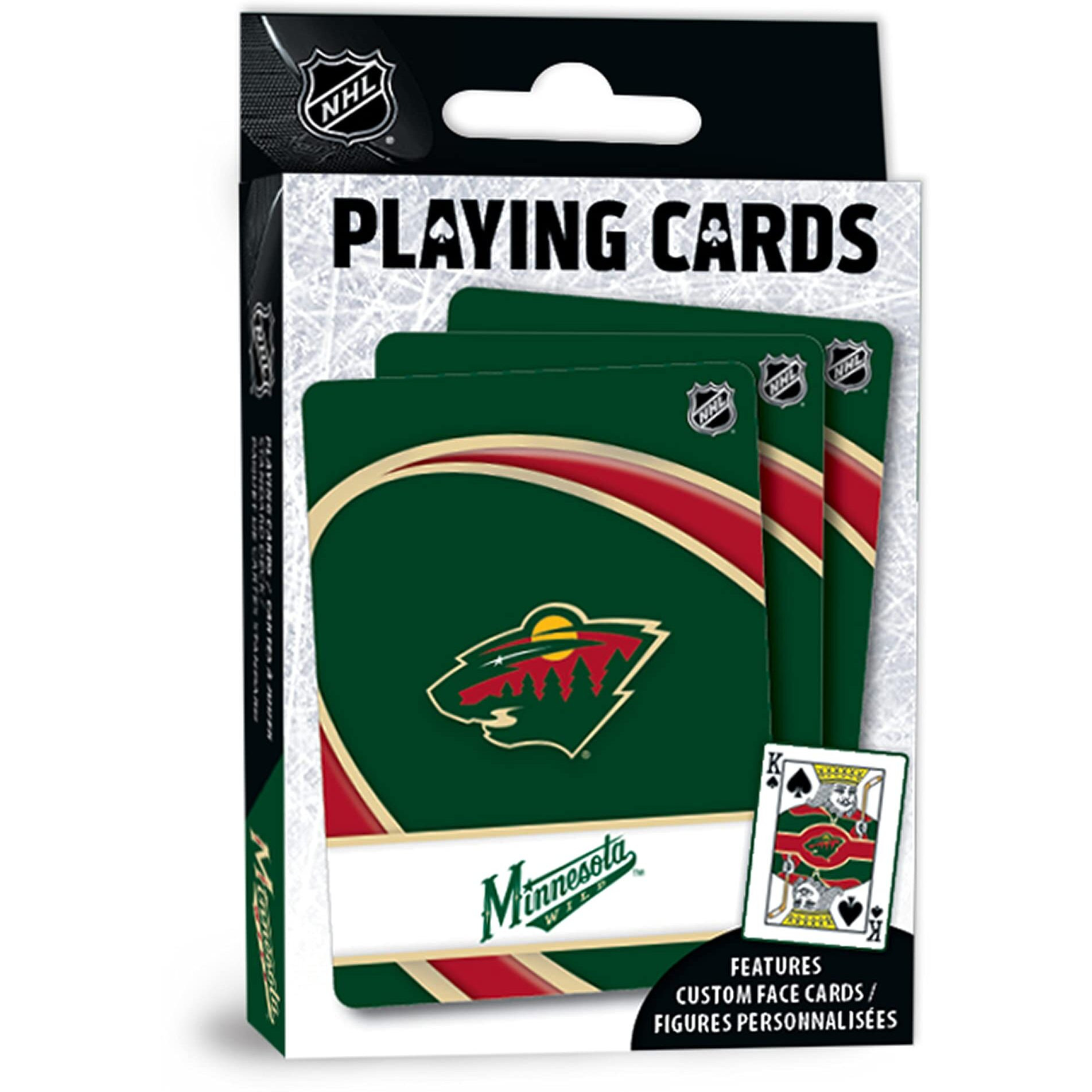 Minnesota Wild Playing Cards Logo