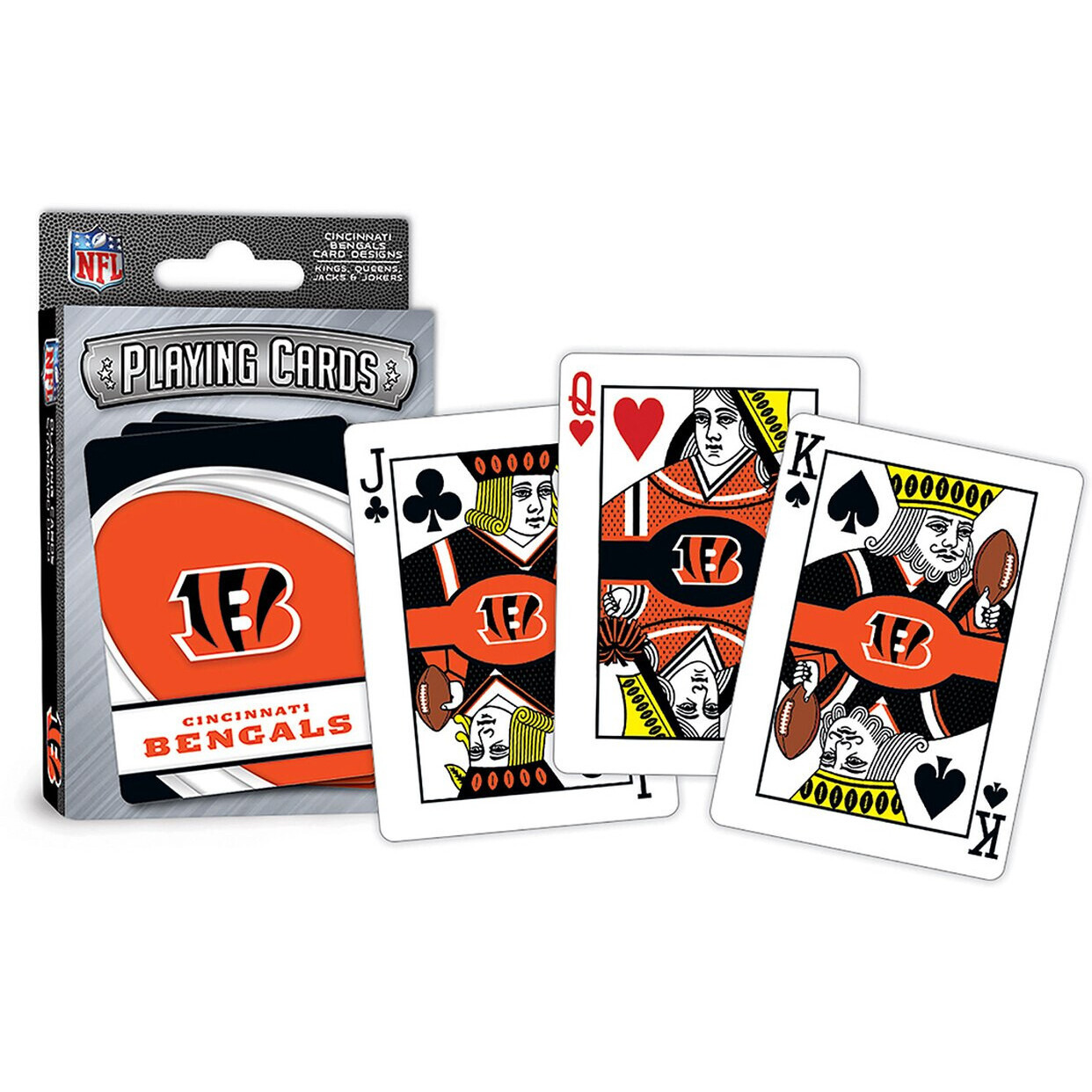 Cincinnati Bengals Playing Cards Logo