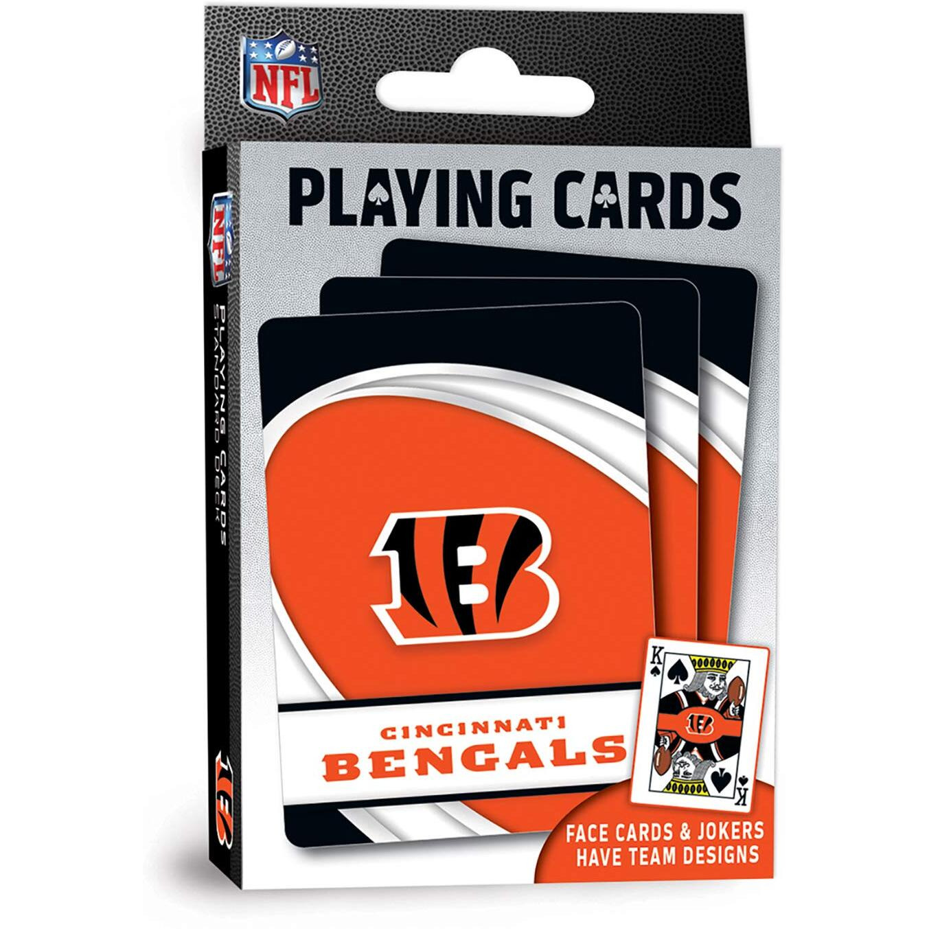 Cincinnati Bengals Playing Cards Logo