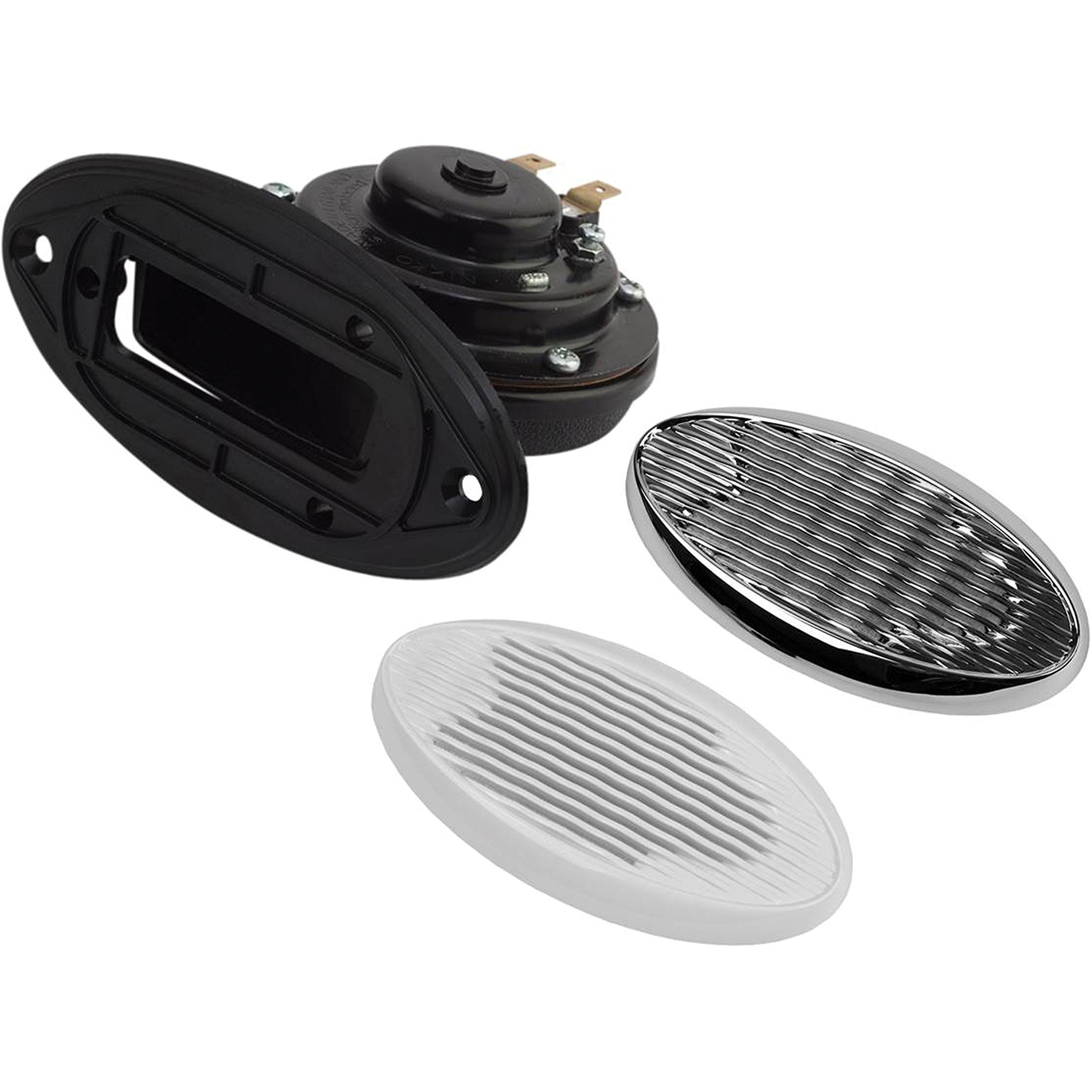 Sea-Dog 431210-1 Drop-In V.1 Hidden Horn with Grills