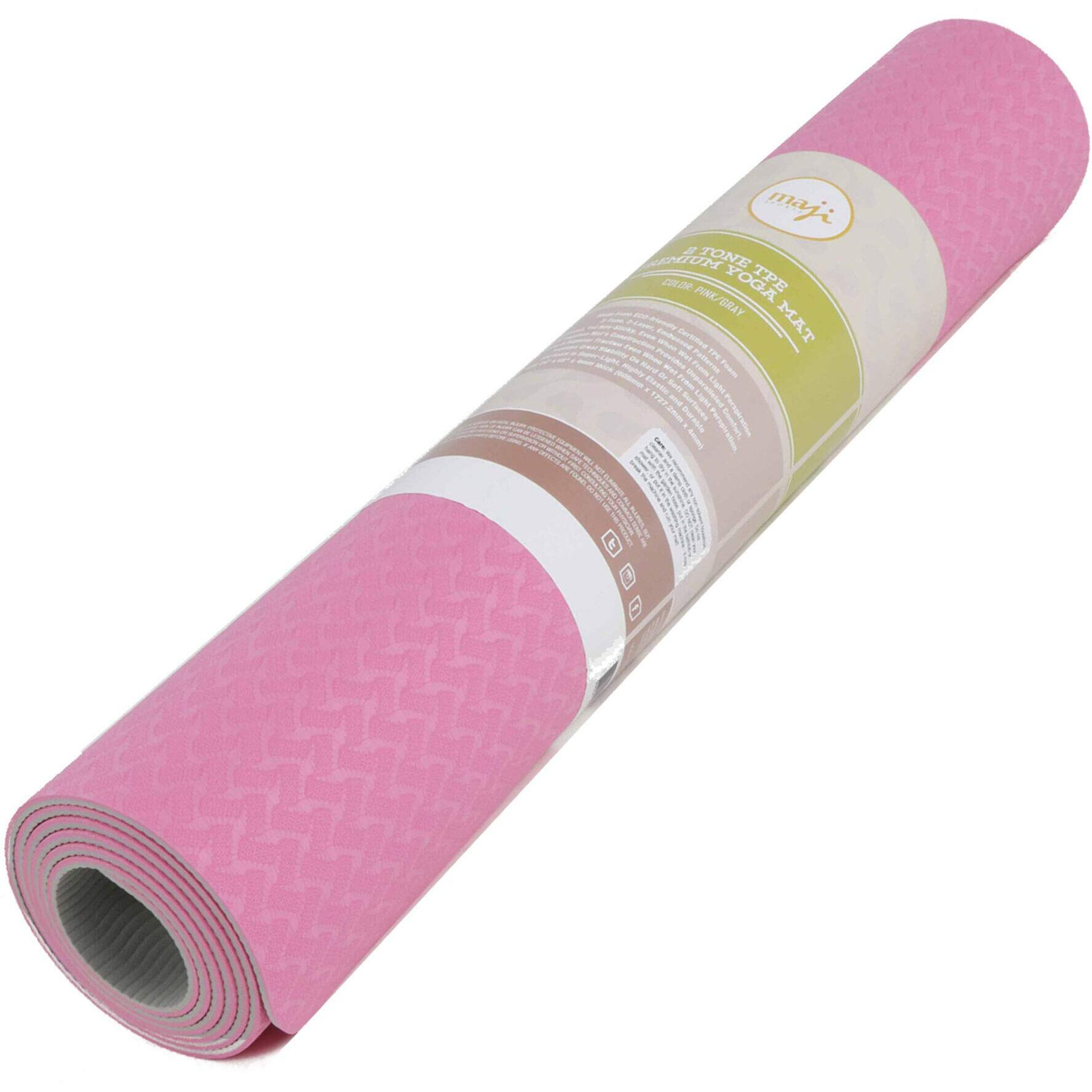 2 Tone TPE Premium Yoga Mat(D0102HA90cV)