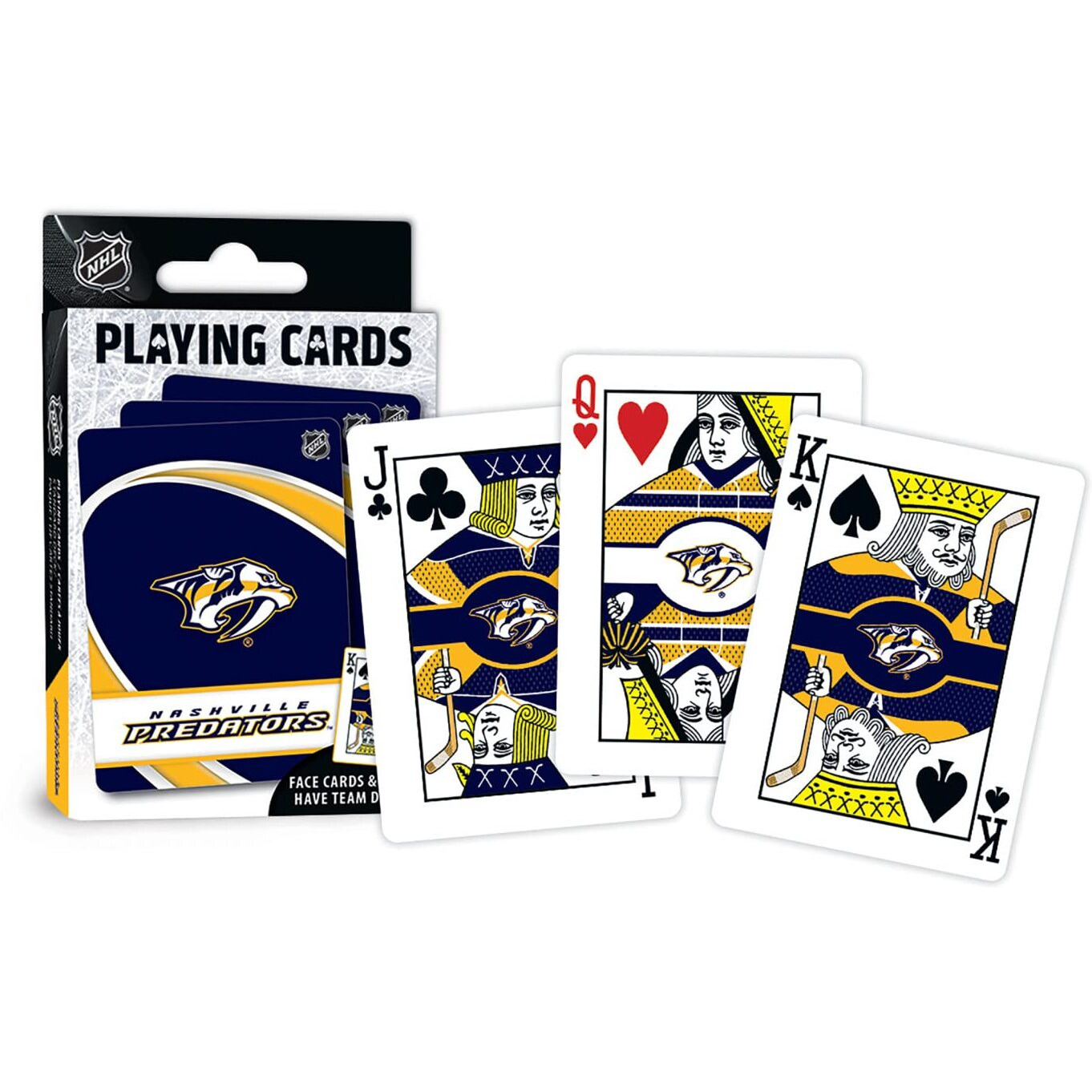 Nashville Predators Playing Cards Logo
