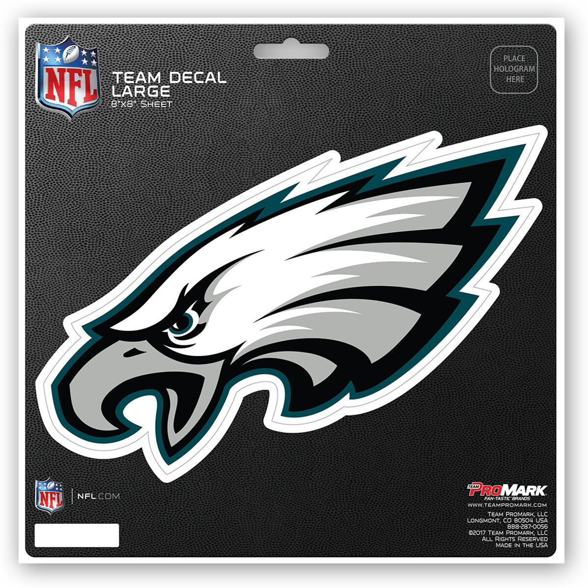 Philadelphia Eagles Decal 8x8 Die Cut