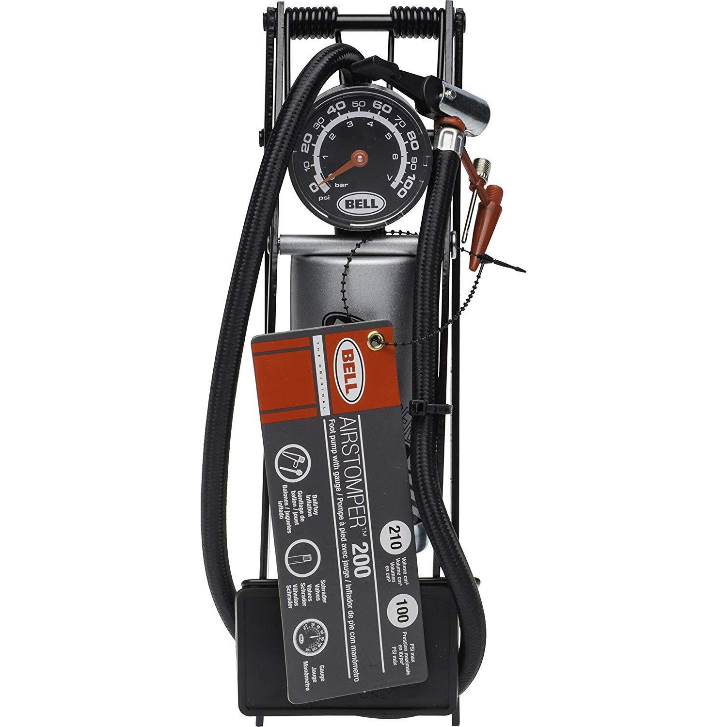 FOOT PUMP 100 PSI (Pack of 1)