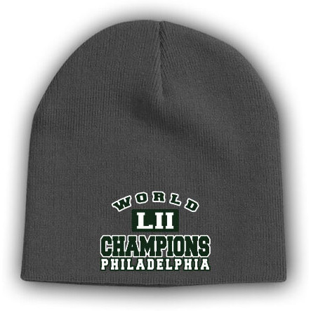 Philadelphia Football LII World Champions Beanie