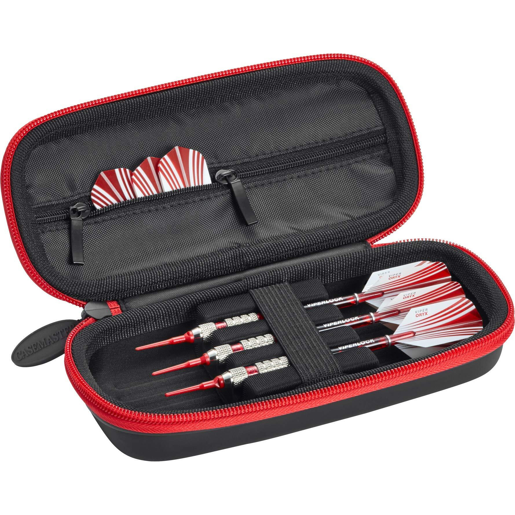 Casemaster Warden Dart Case with Red Zipper