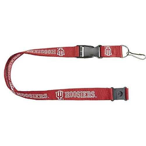 Indiana Hoosiers Lanyard Red