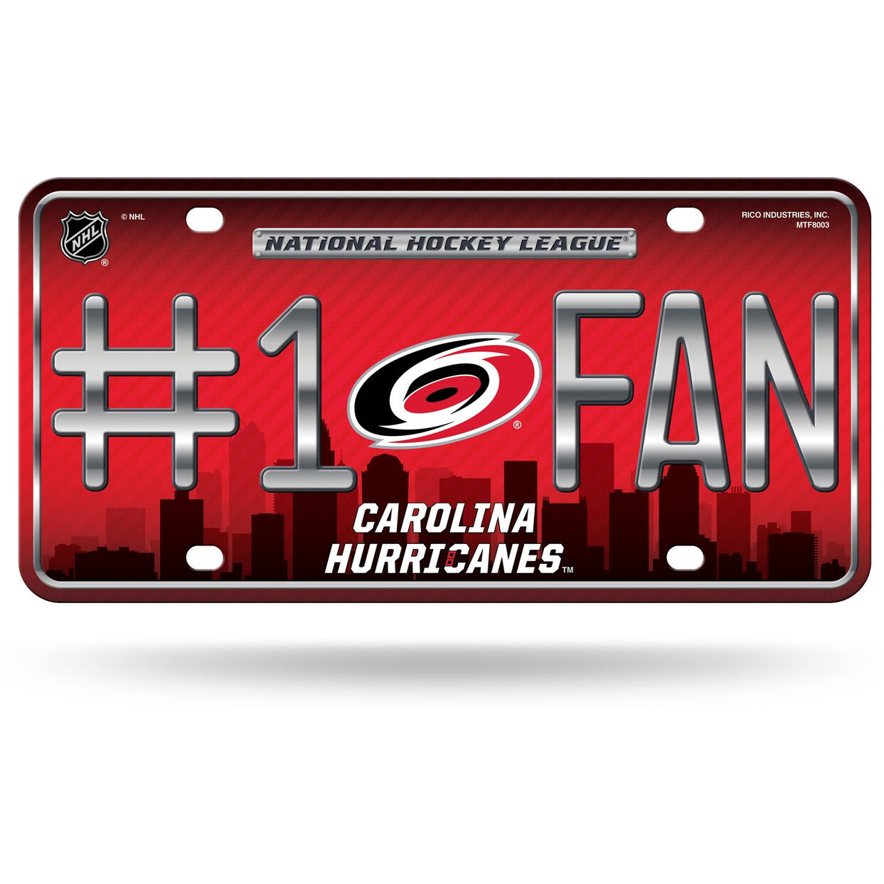 Carolina Hurricanes License Plate 1 Fan